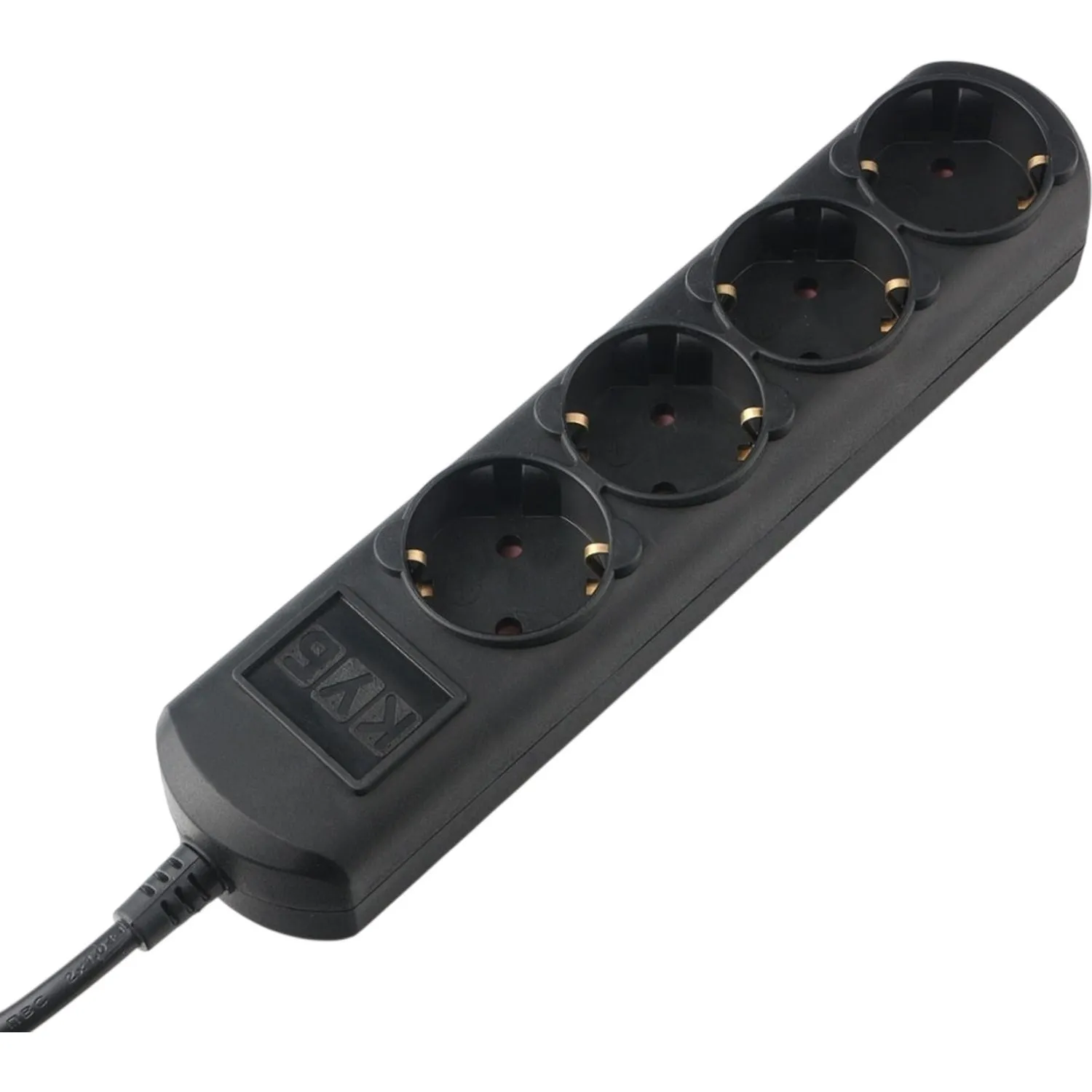 Удлинитель Power Cube 4р/5м без выкл 16А черн (PC-2B-5M) - фото 4