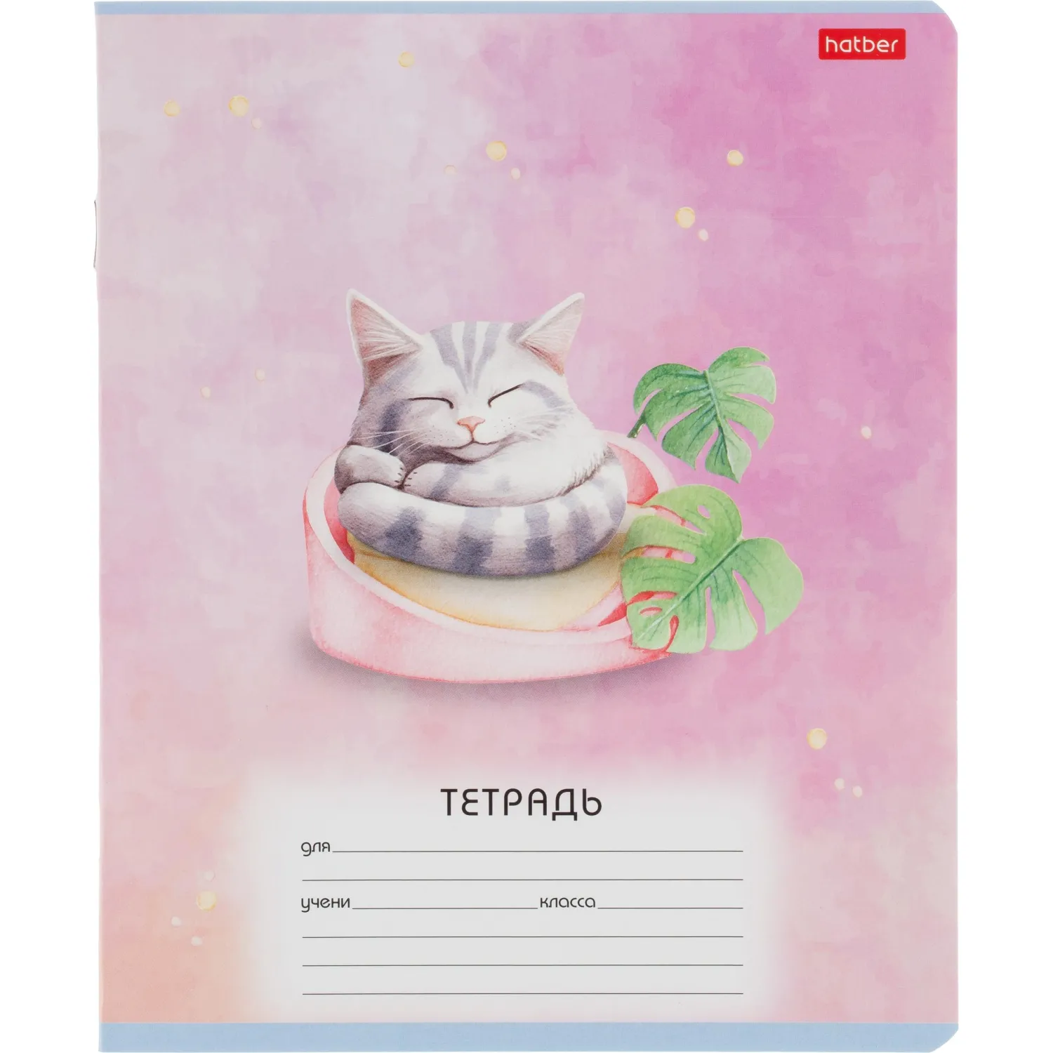 Тетрадь школьн 12л А5ф ЛИНИЯ,скоба,мел.карт,Пушистые сны,ассор,91382 - фото 3