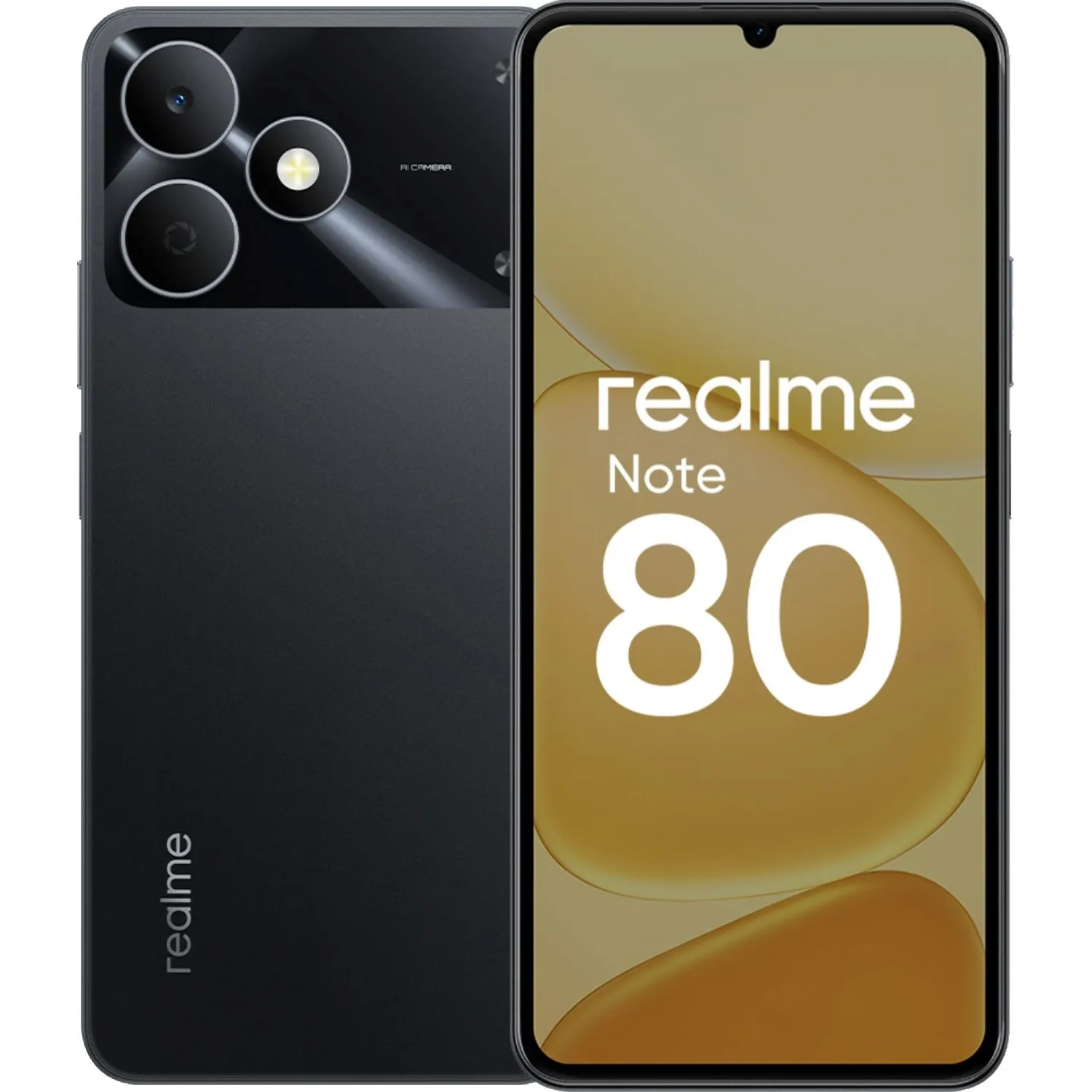 Смартфон Realme Note 80 RMX5388 128Gb 4Gb черный - фото 5