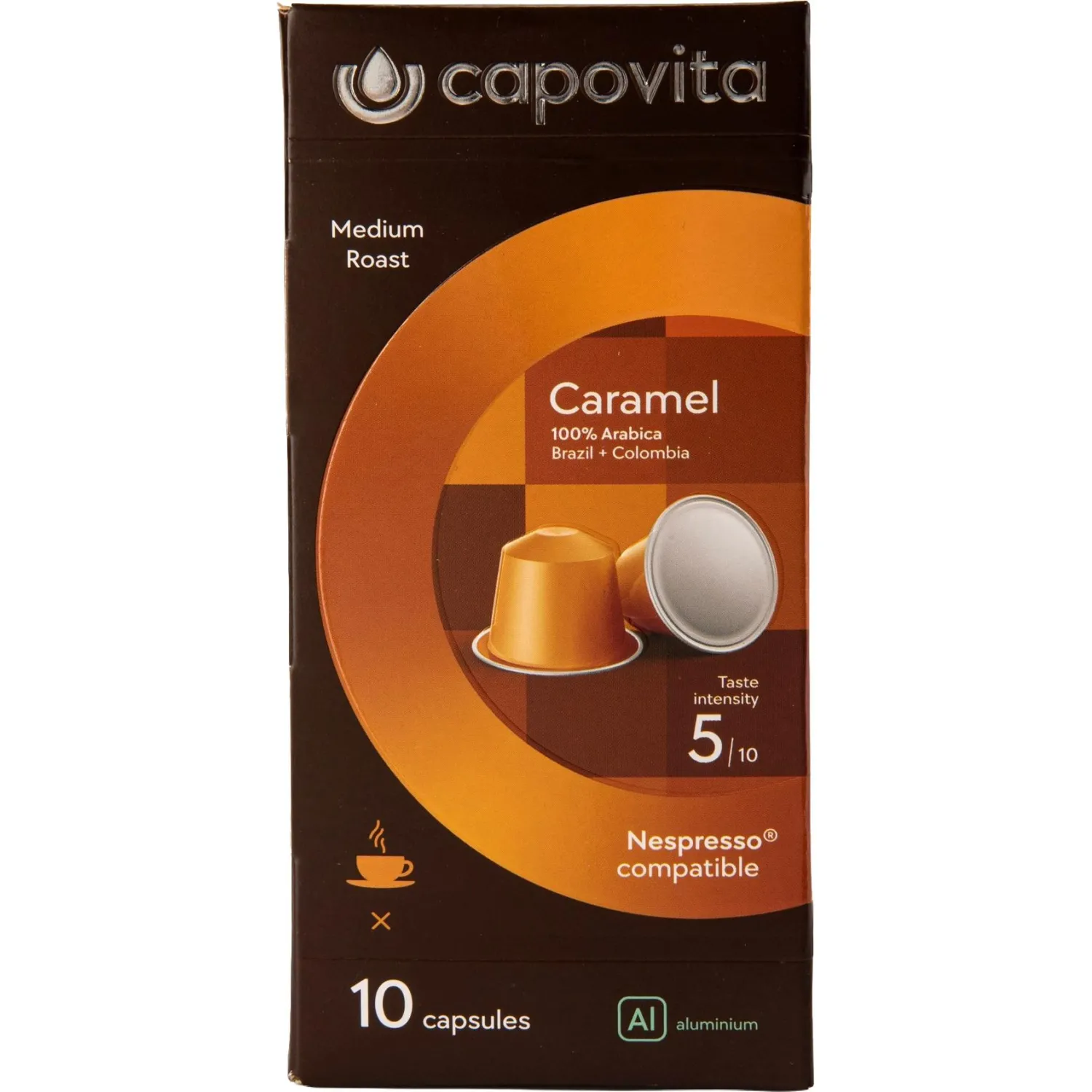 Кофе в капсулах Capovita Caramel Nespresso с ароматом карамели, 10шт - фото 5