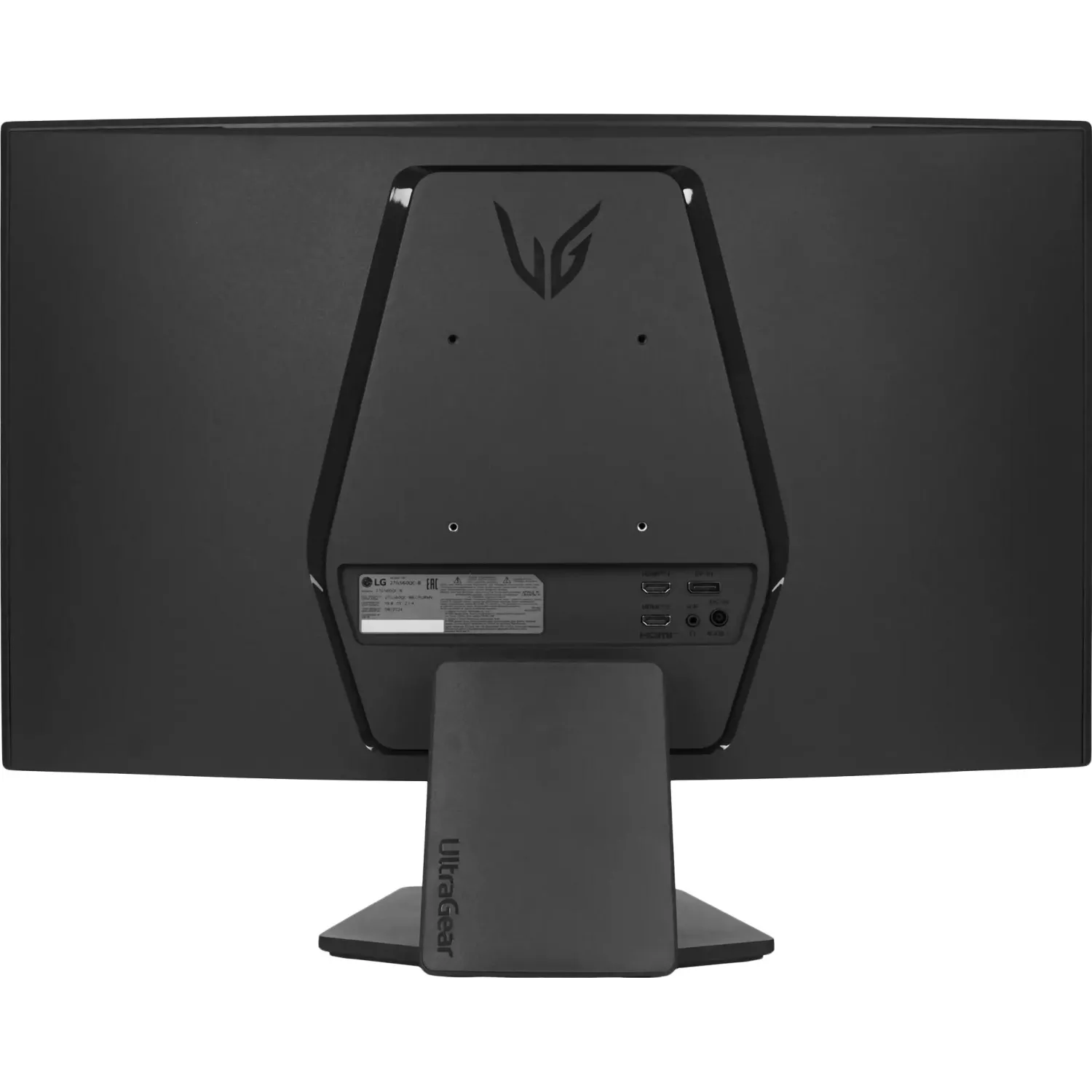Монитор LG 27GS60QC-B 27 Curved VA/QHD/180Hz/1ms/2xHDMI/DP/300сd - фото 3