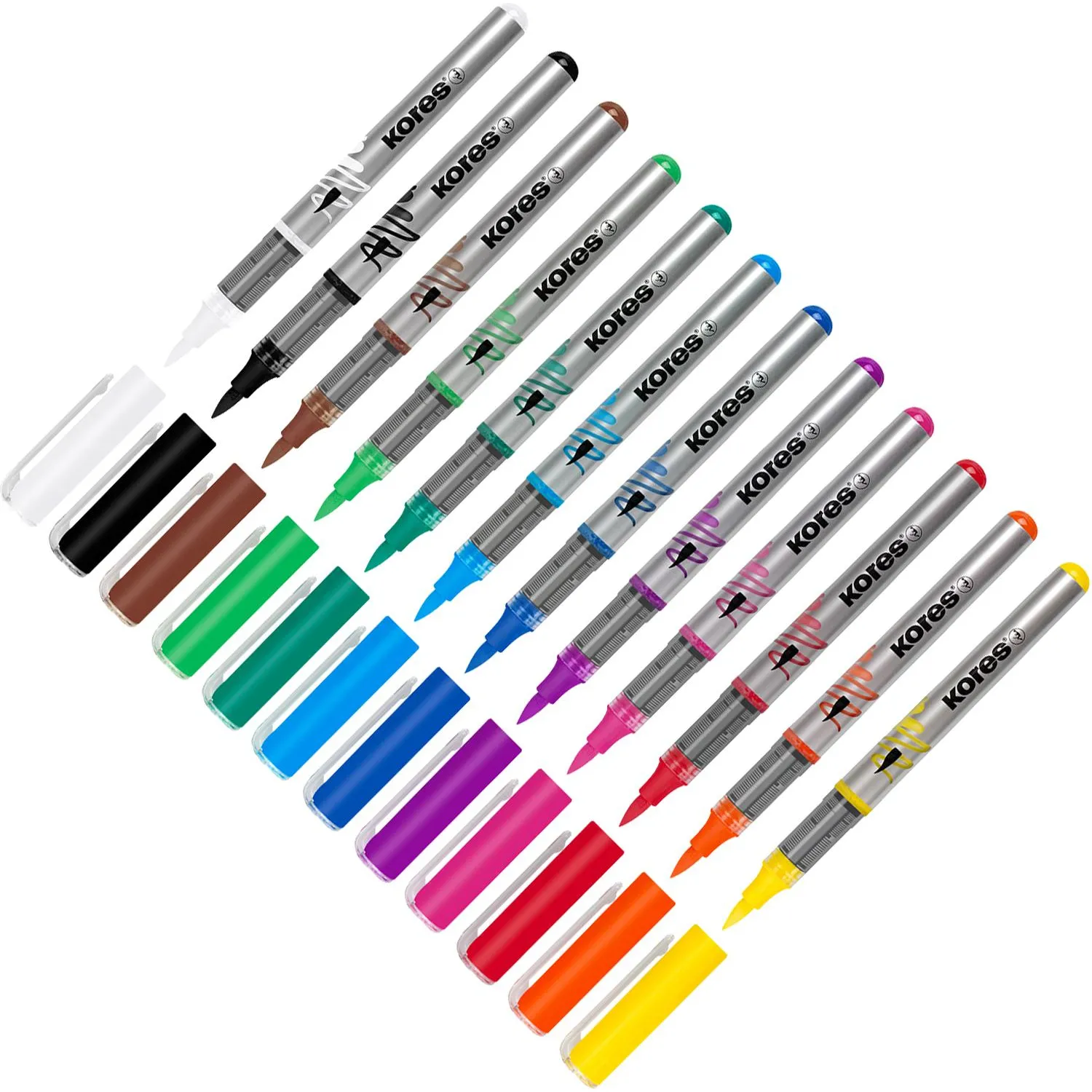 Набор маркеров Kreative Acrylic Marker liquid ink 12 цв, 25121 - фото 3