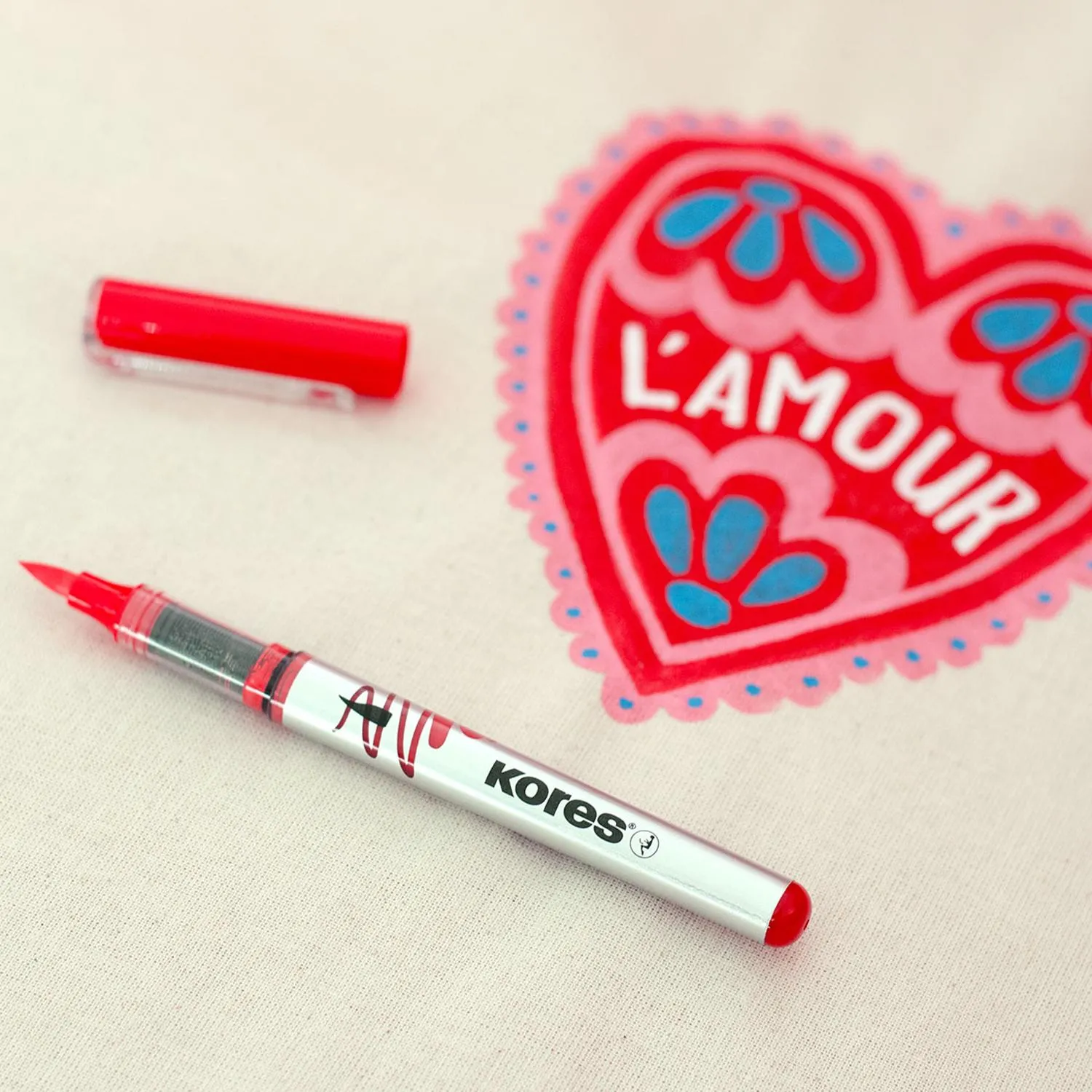 Набор маркеров Kreative Acrylic Marker liquid ink 12 цв, 25121 - фото 6