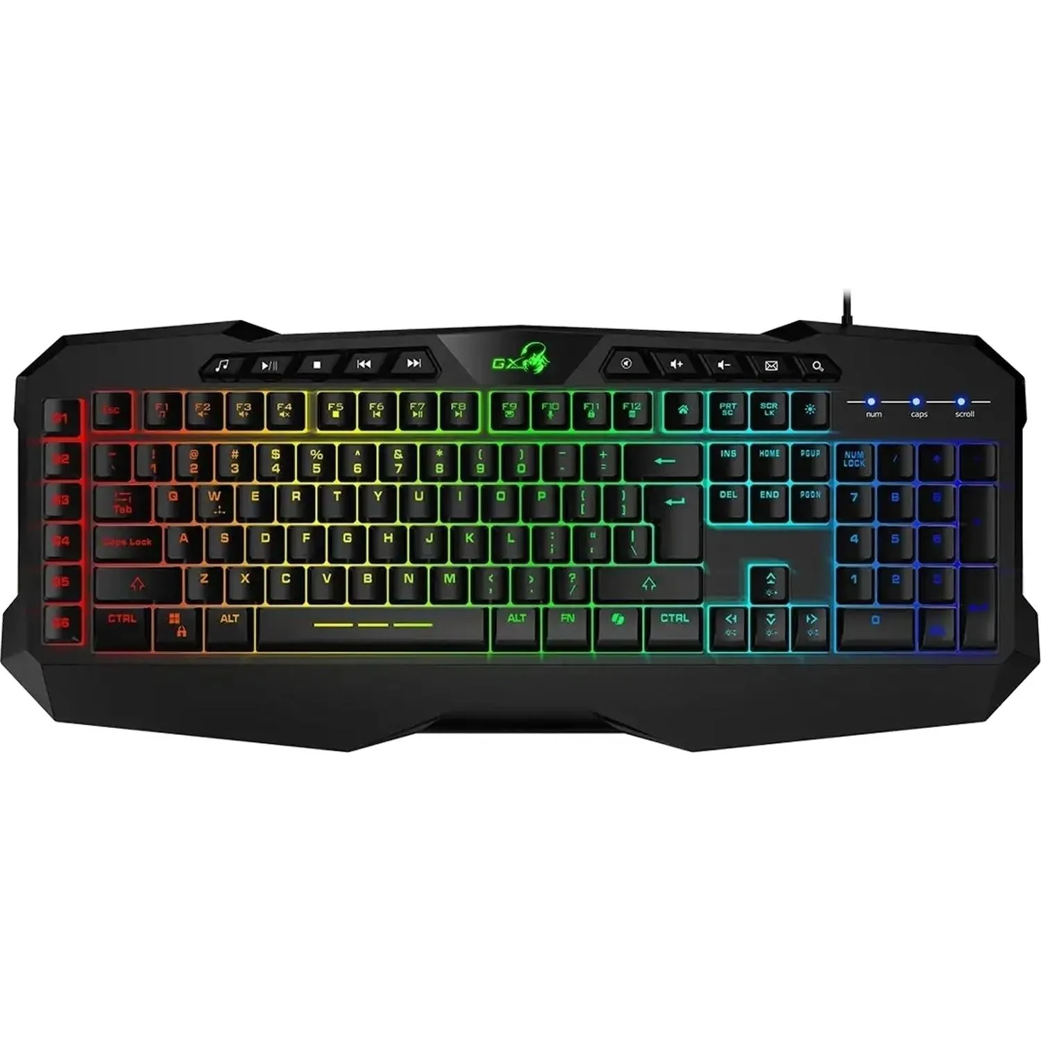 Клавиатура игровая проводная Genius Scorpion K11 Pro 31310007405 - фото 1