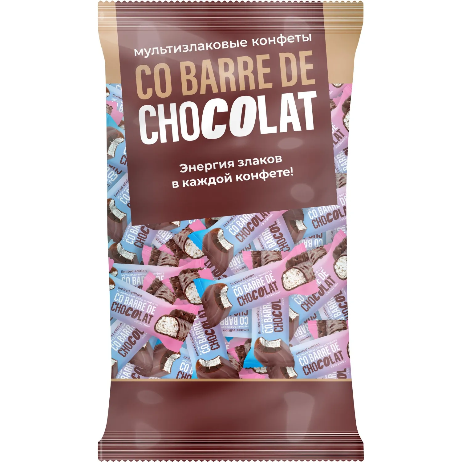Конфеты мультизлаковые Co barre de Chocolat Эскимо глазированные, 900г - фото 1