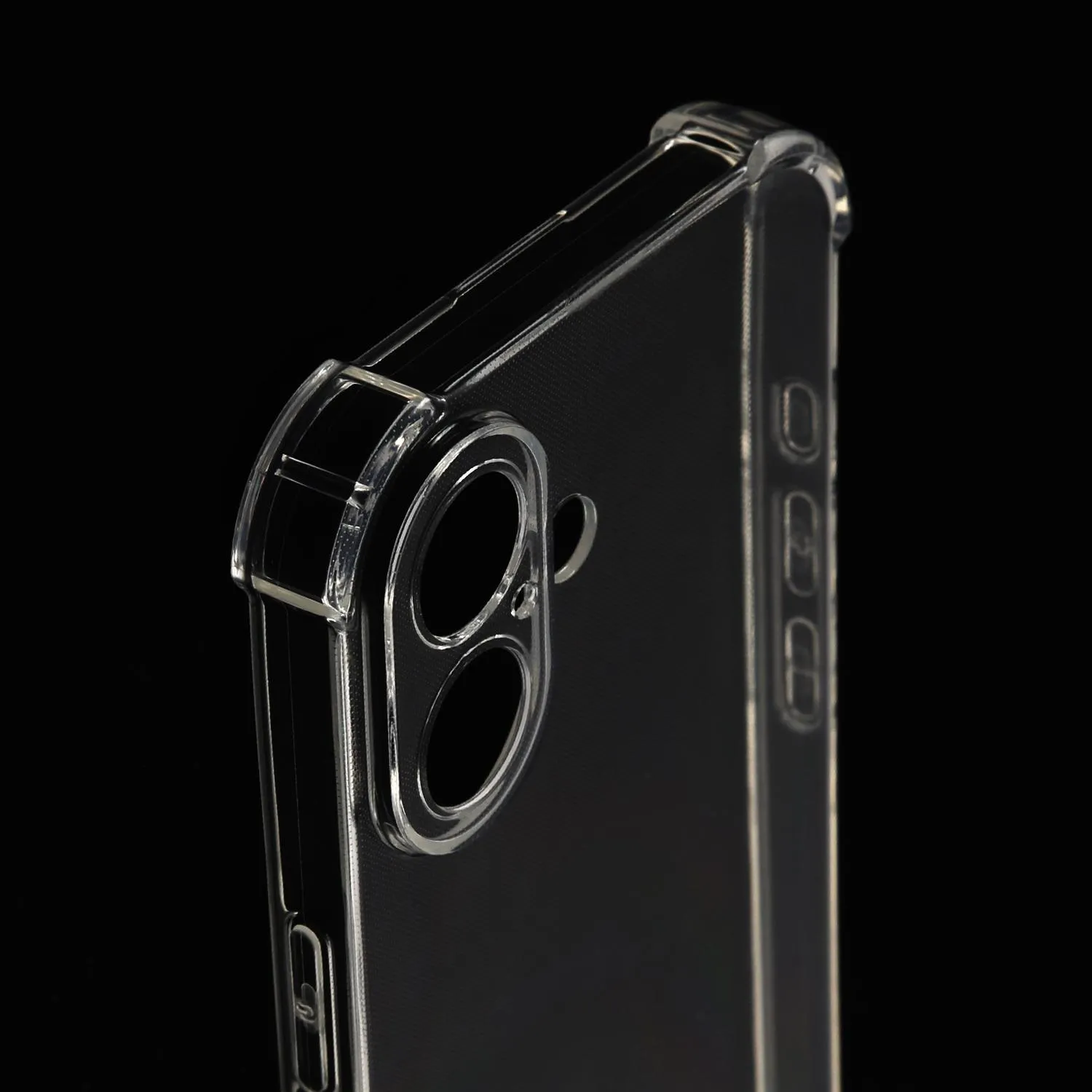 Чехол RedLine iBox Crystal для iPhone 17, с усил.углами, силикон, прозр - фото 3