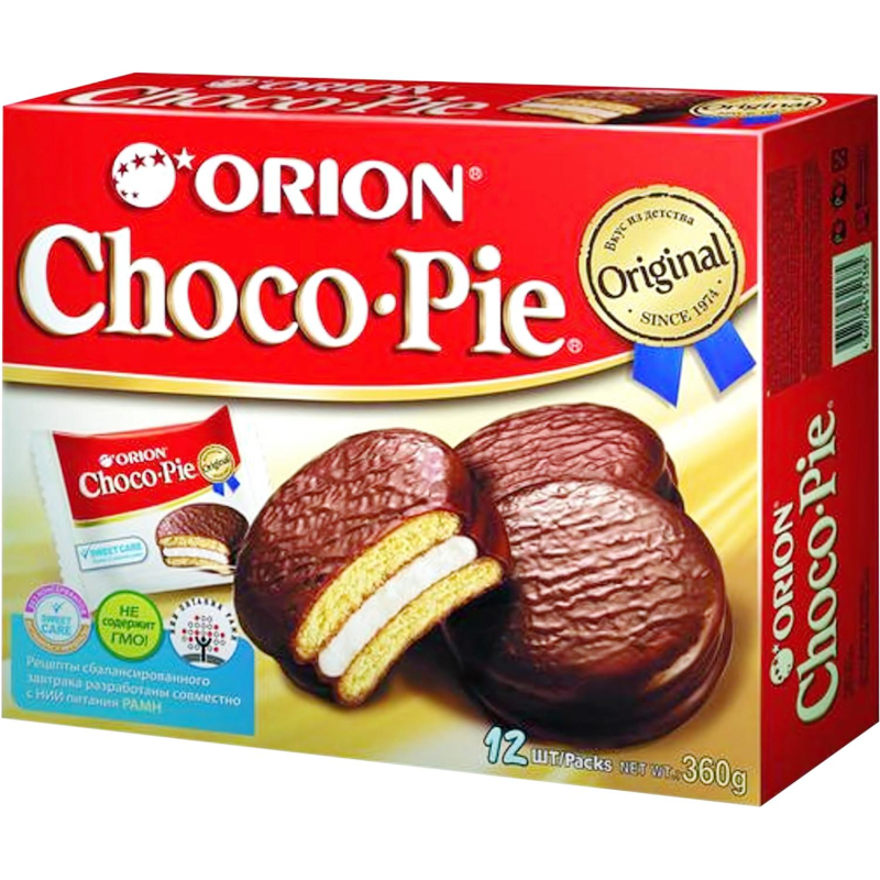 Пирожное Orion ChocoPie, 360г - фото 1