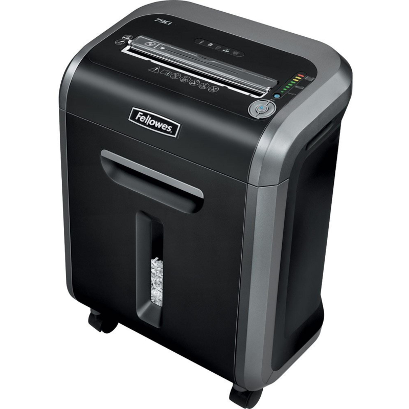 Уничтожитель документов Fellowes 79Ci, 4ур.секр.,4x38мм, 14лист, 23 литр - фото 1