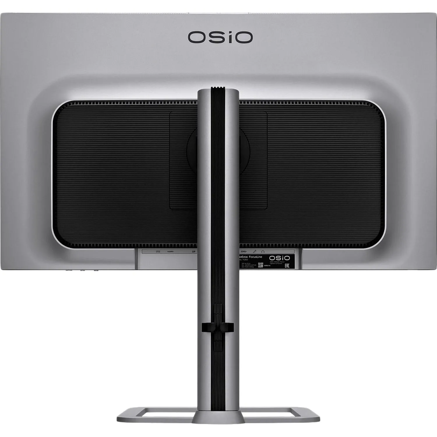 Моноблок OSiO FocusLine (F270i-002s)27/i5-12400/16/512/NoOS/Silver - фото 2