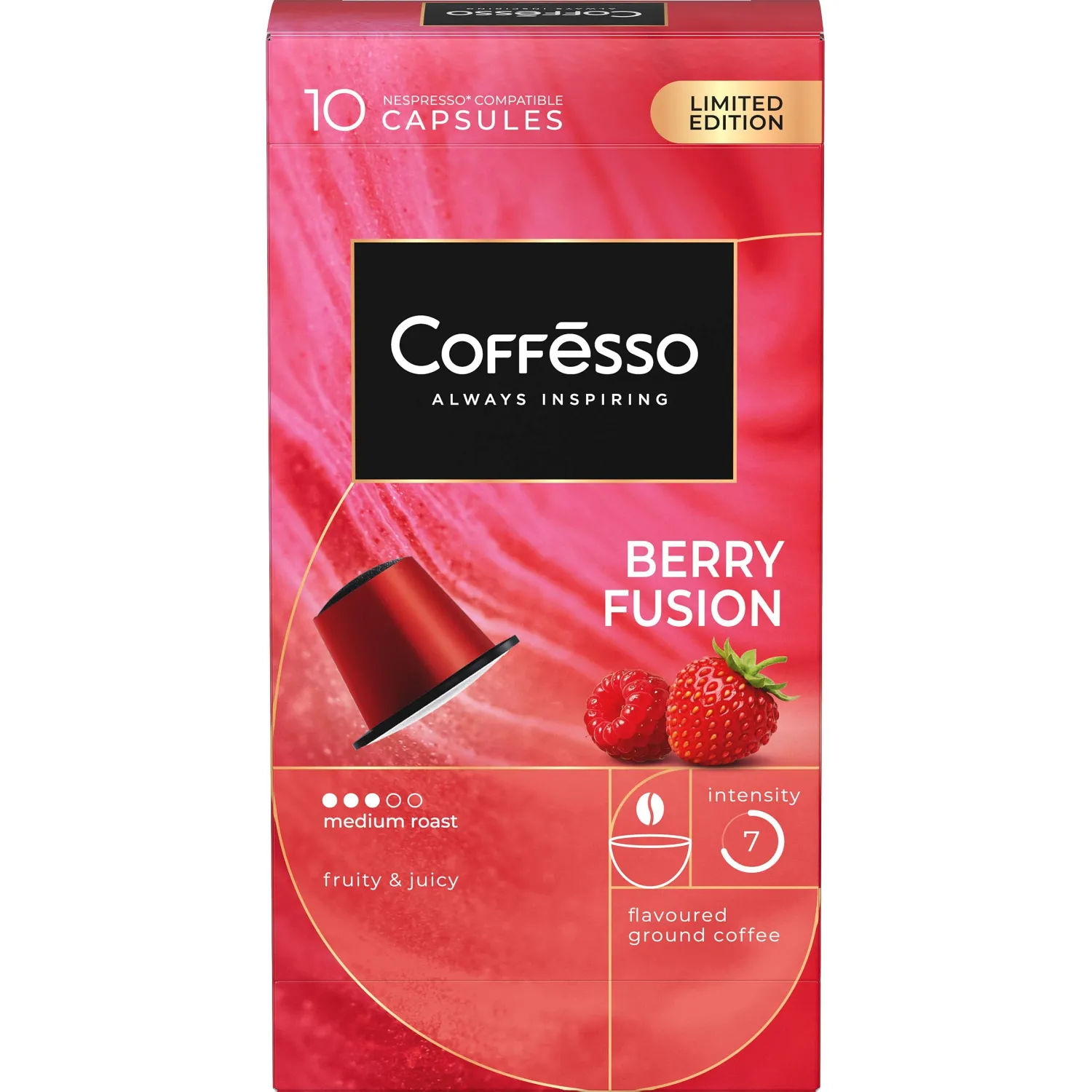 Кофе в капсулах Coffesso Berry Fusion, 10штx5г - фото 5