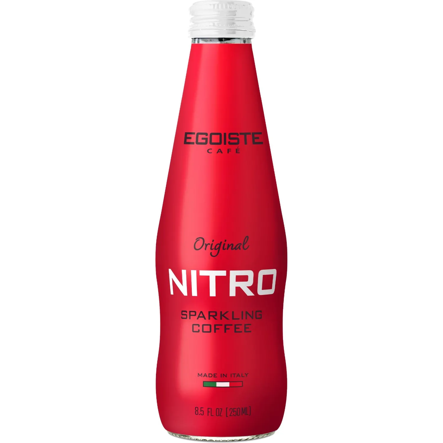 Кофейный напиток Egoiste Nitro Sparkling Coffee Bottle, газ стекло 0,25л - фото 1