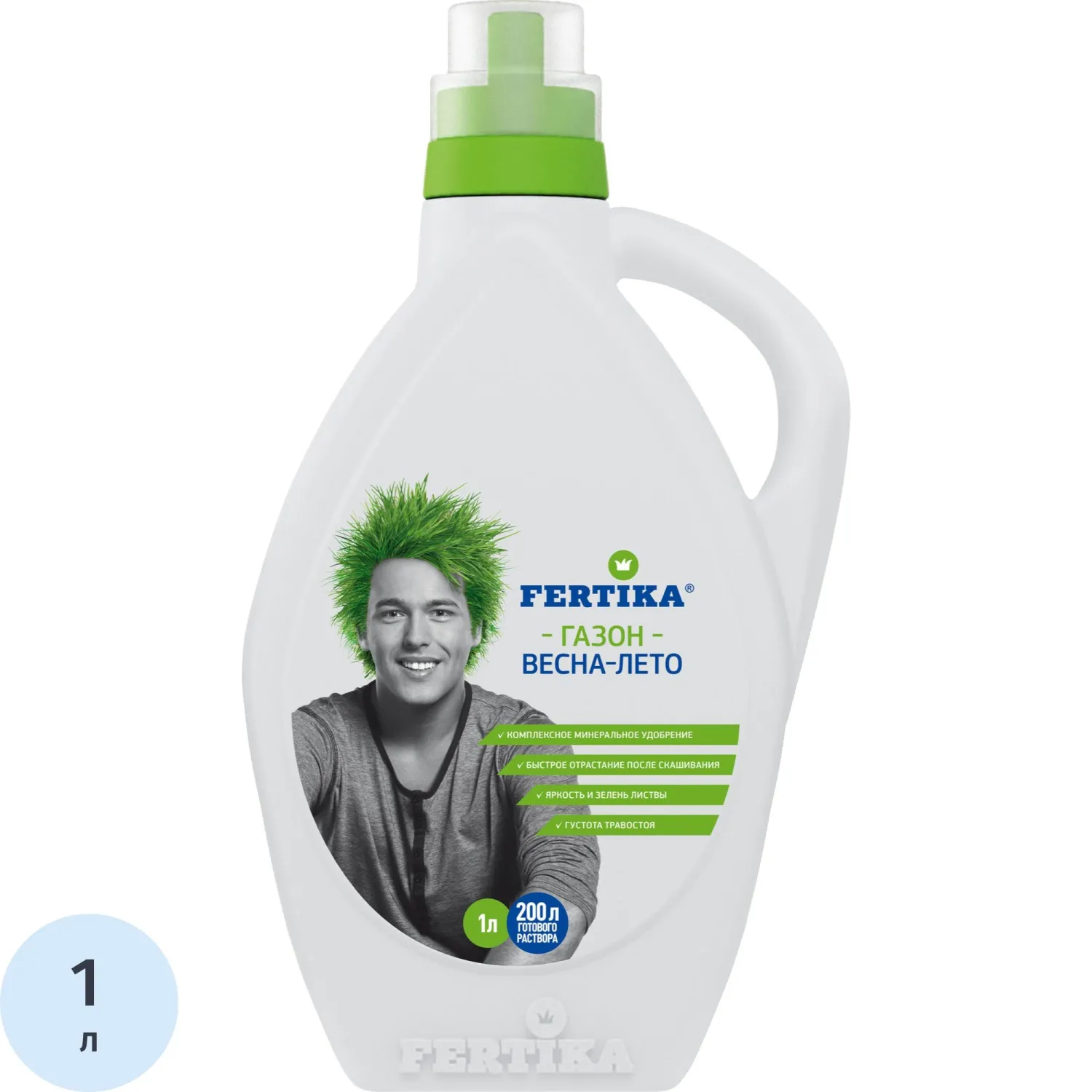 Удобрение ФЕРТИКА Газон Весна-Лето 1л, Ф03393 - фото 1