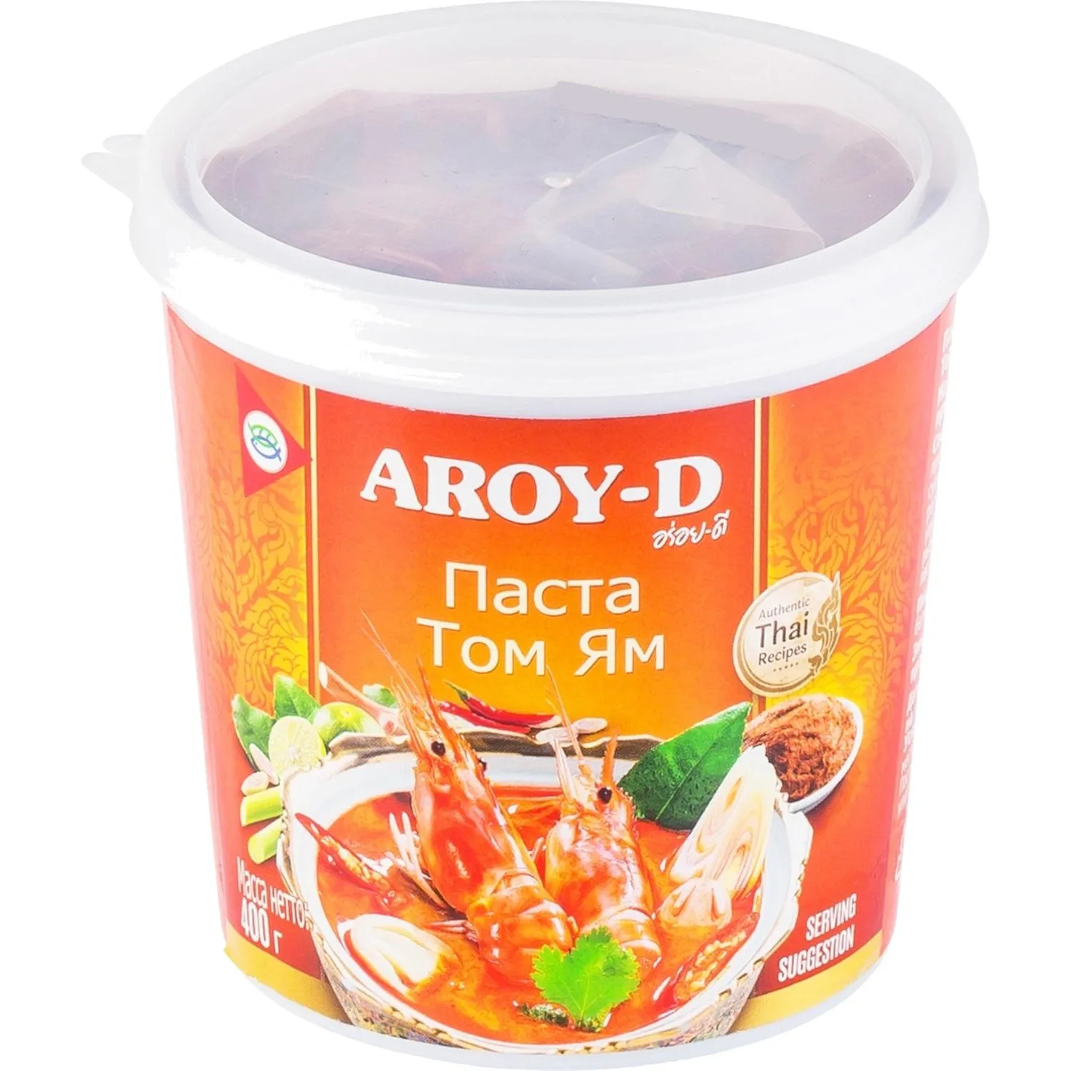 Паста Aroy-D Том Ям пл/бут., 400г - фото 1