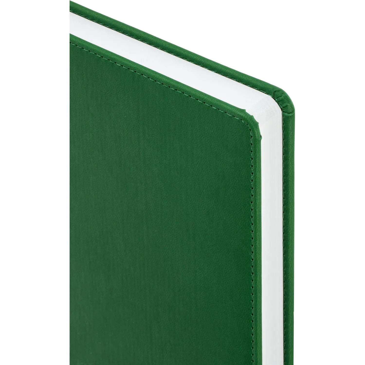 Ежедневник датированный 2027 А5+ ВЕЛЬВЕТ зеленый 3-123/05 - фото 2