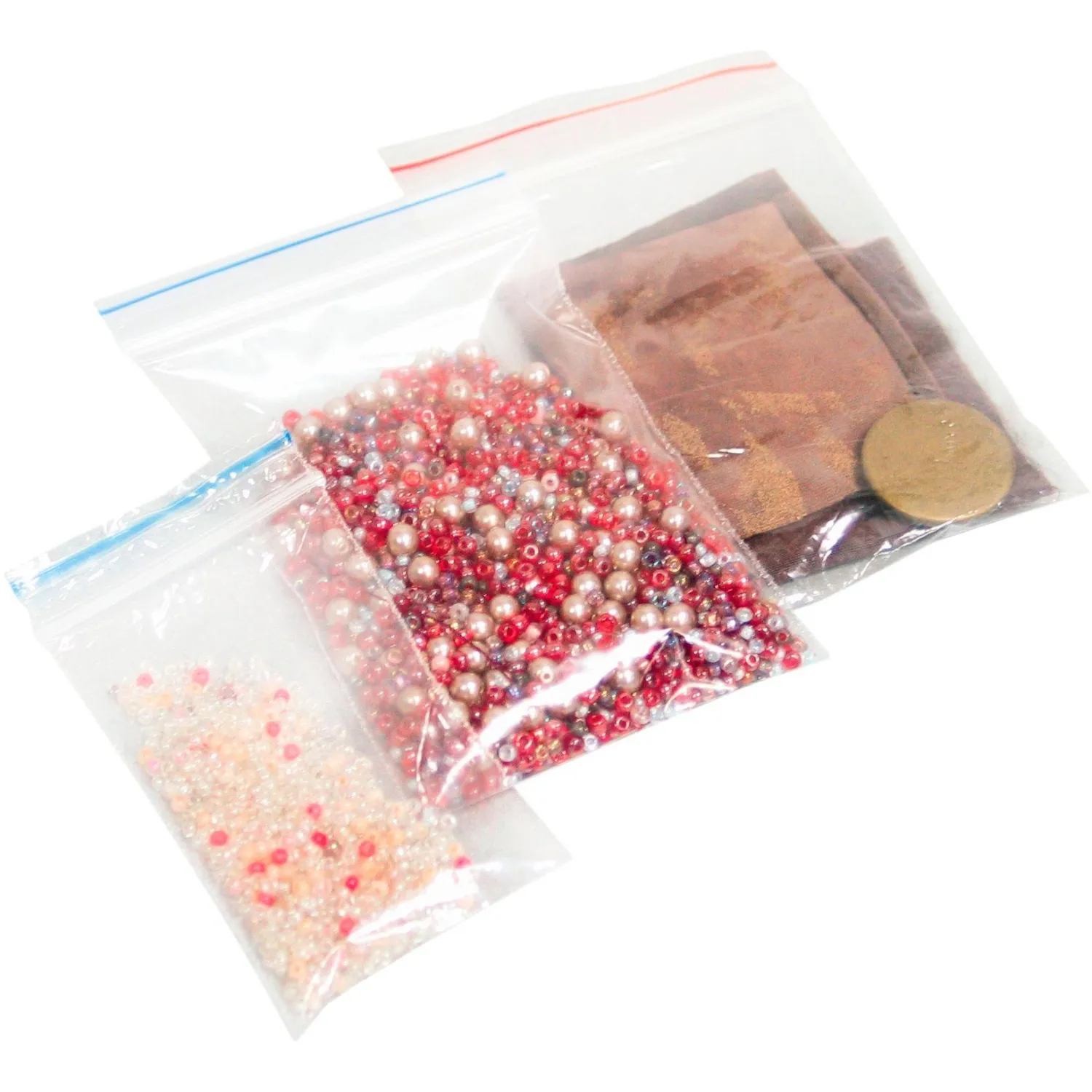 Пакет с замком (Zip Lock) с европодвесом 10х15см, 60 мкм, 100 шт/уп - фото 2