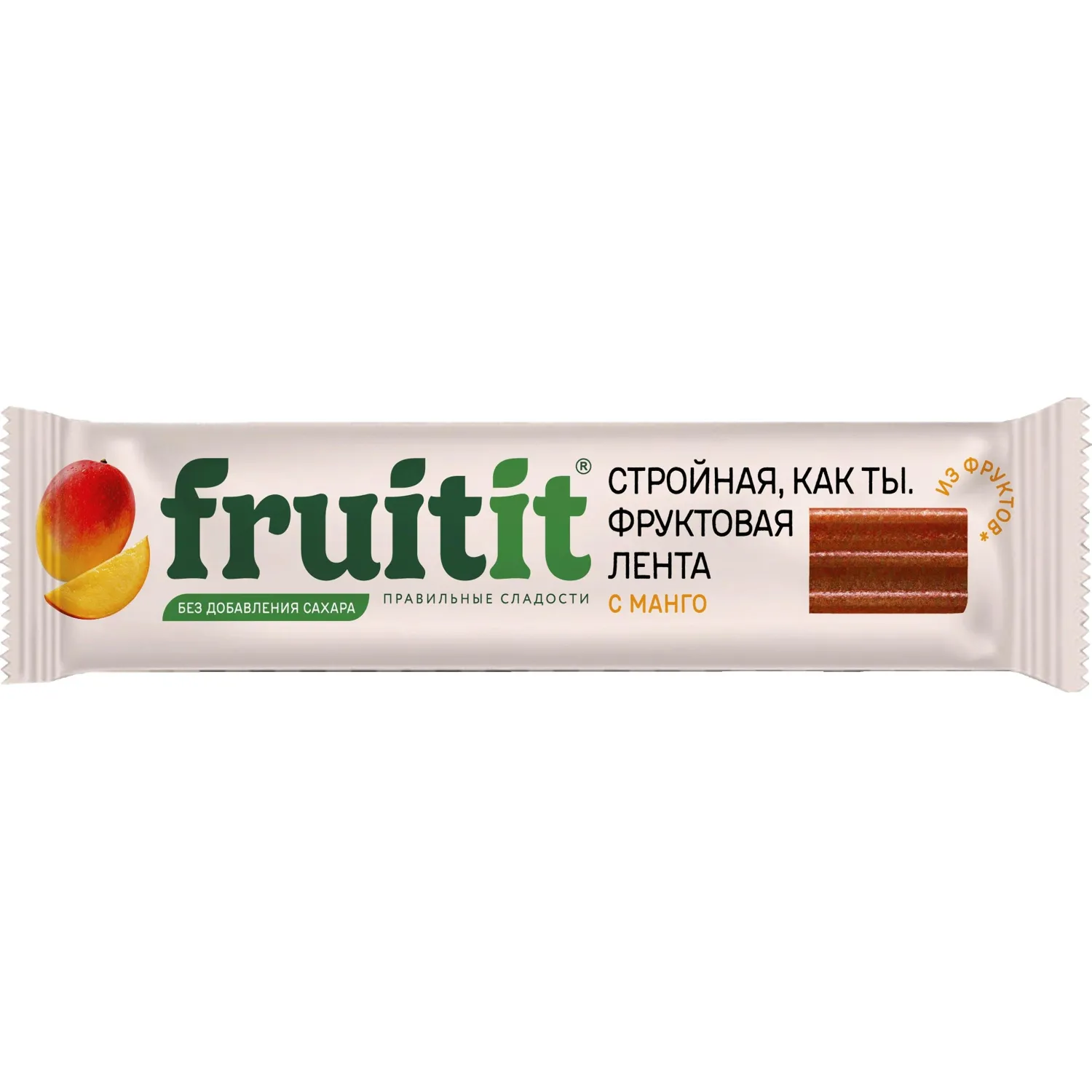 Пастила  FRUIT IT фруктовая лента с манго 3+, 25гх26шт/уп - фото 2