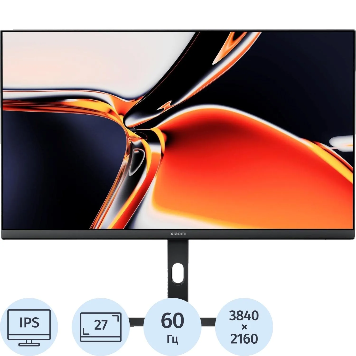 Монитор Xiaomi 4K Monitor A27Ui 2026 IPS/3840х2160/60Hz/HDMI/DP/USB-С(90W) - фото 1