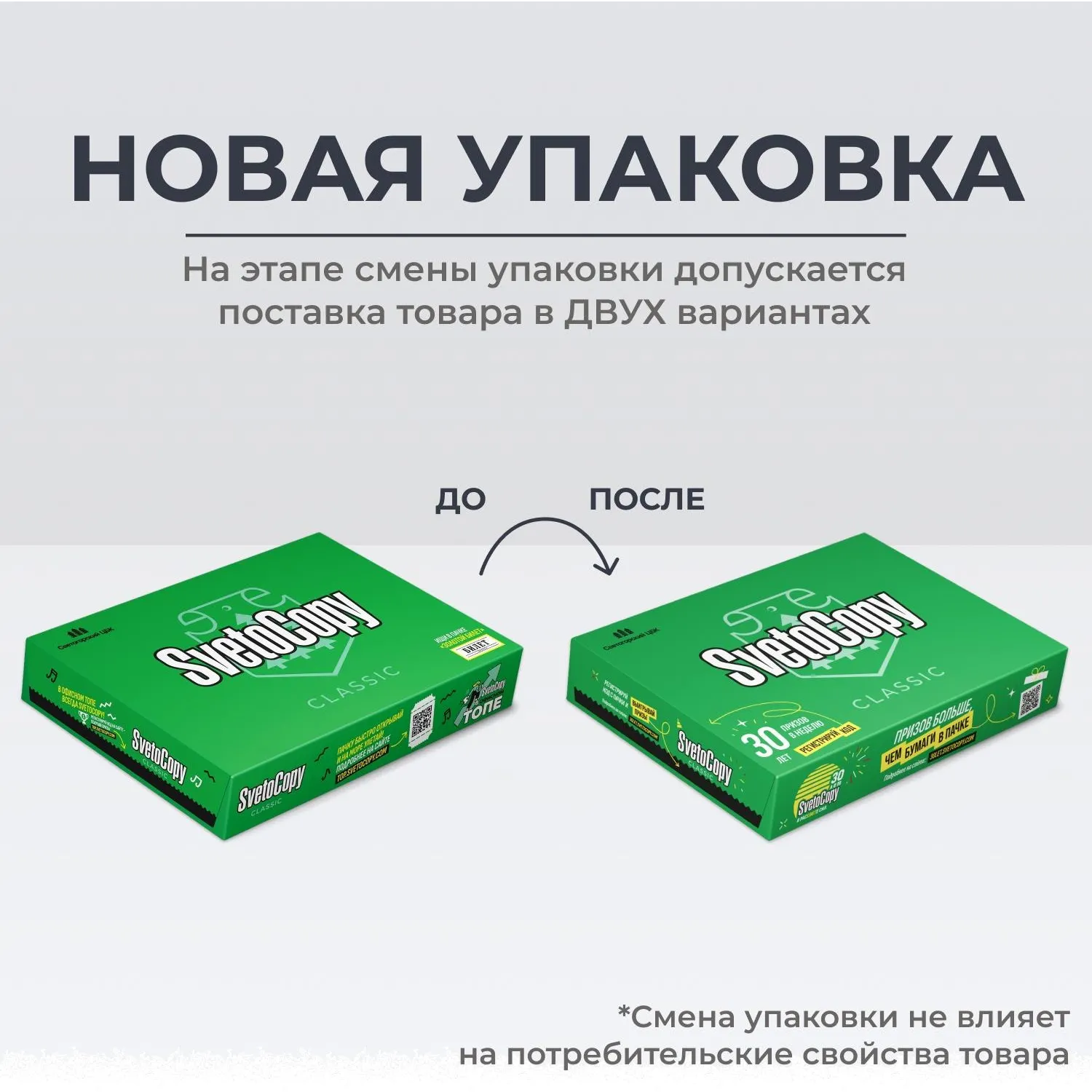 Бумага SvetoCopy (А4, марка С, 80 г/кв.м, 500 л) СК СПб - фото 2