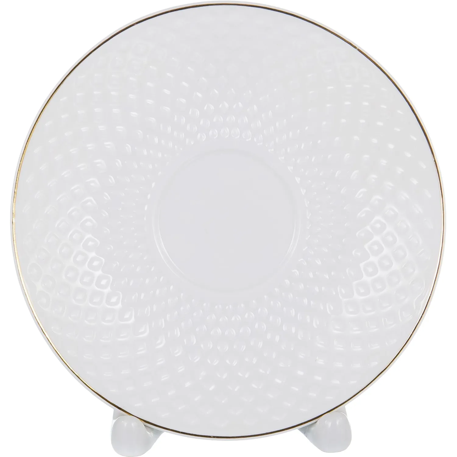 Набор чайный ГРАЦИЯ Дария 2чашки 220мл + 2блюдца, NEW BONE CHINA, 101-01018 - фото 3