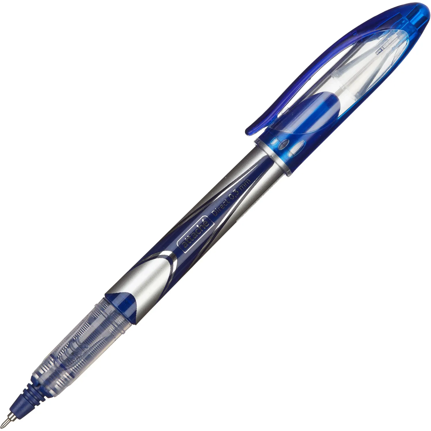 Роллер Attache Direct игольчат.након. 0.3мм синий - фото 3