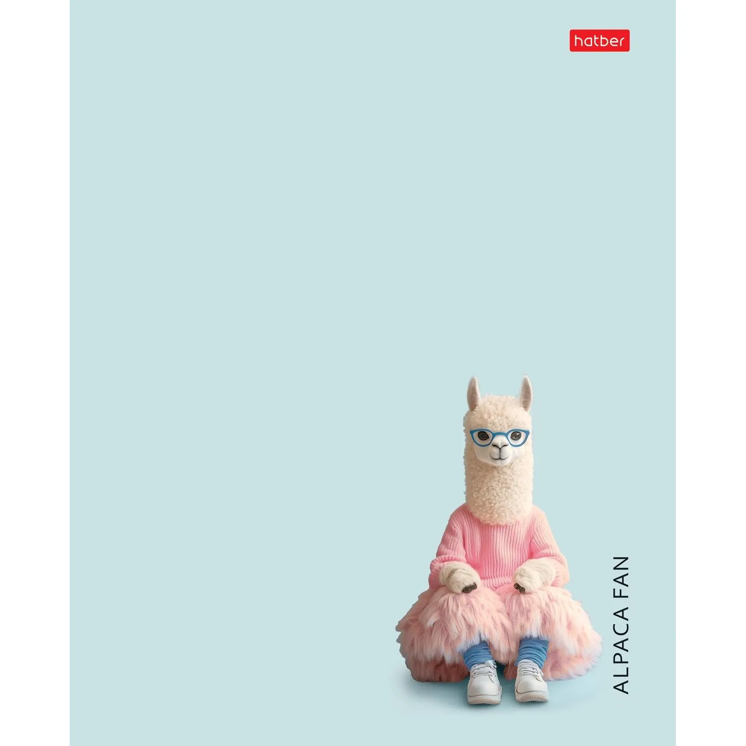 Тетрадь 48л А5ф клетка,скоба Пластик.облож,ассорт,Любитель альпак,090249 - фото 6