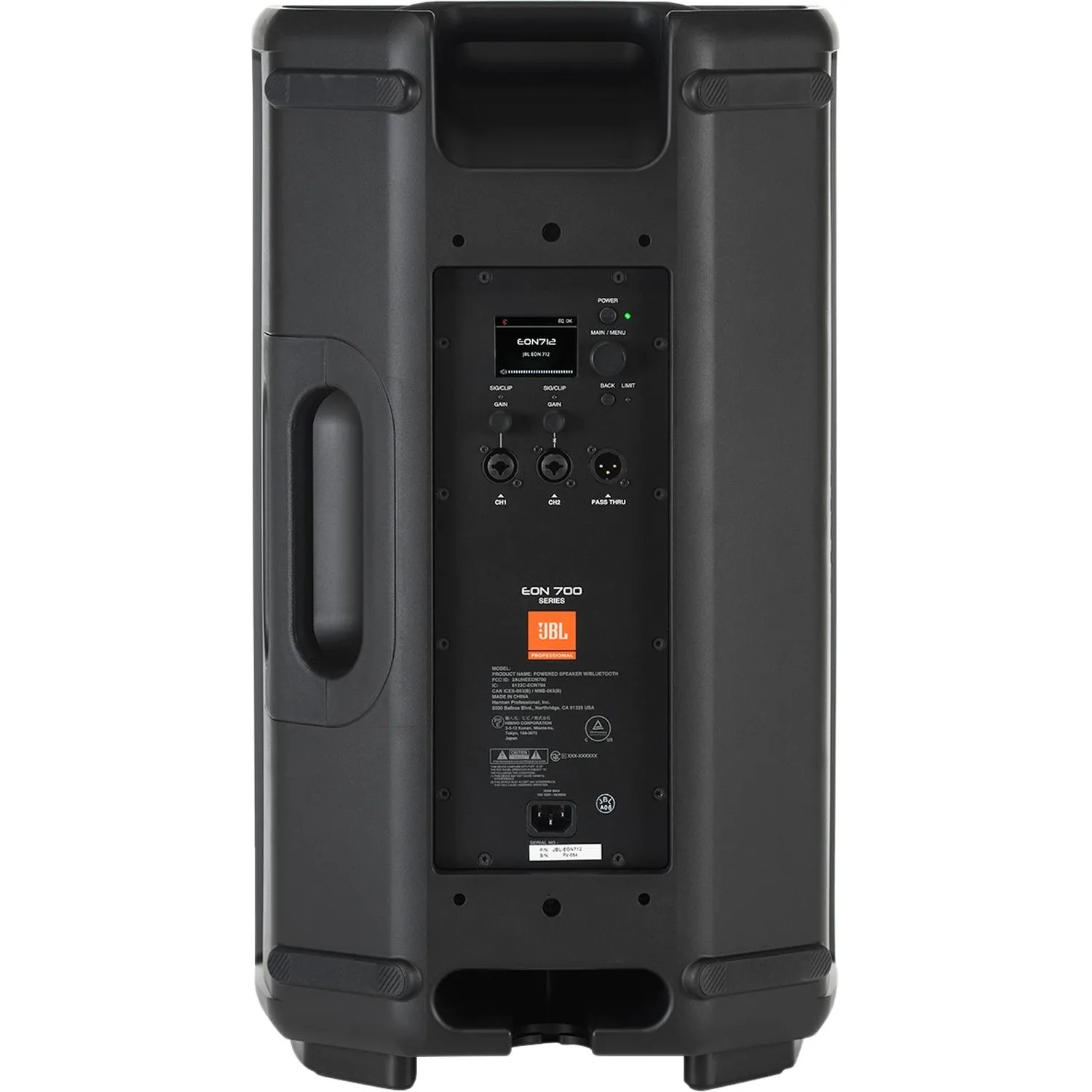 Акустическая система JBL EON712, активная 2-х полосная, 650Вт/1300Вт - фото 3