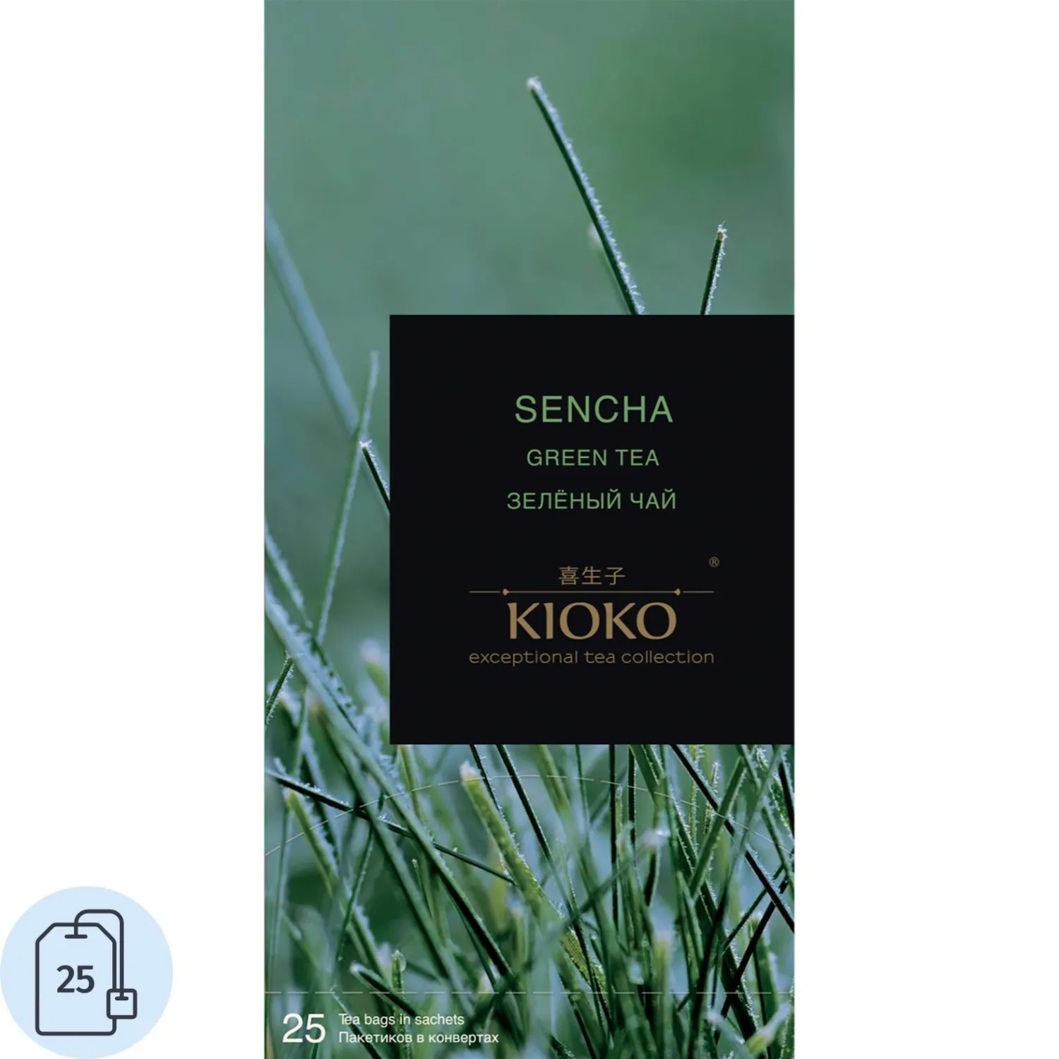 Чай зеленый Kioko Sencha 25пак x 1,8г - фото 1