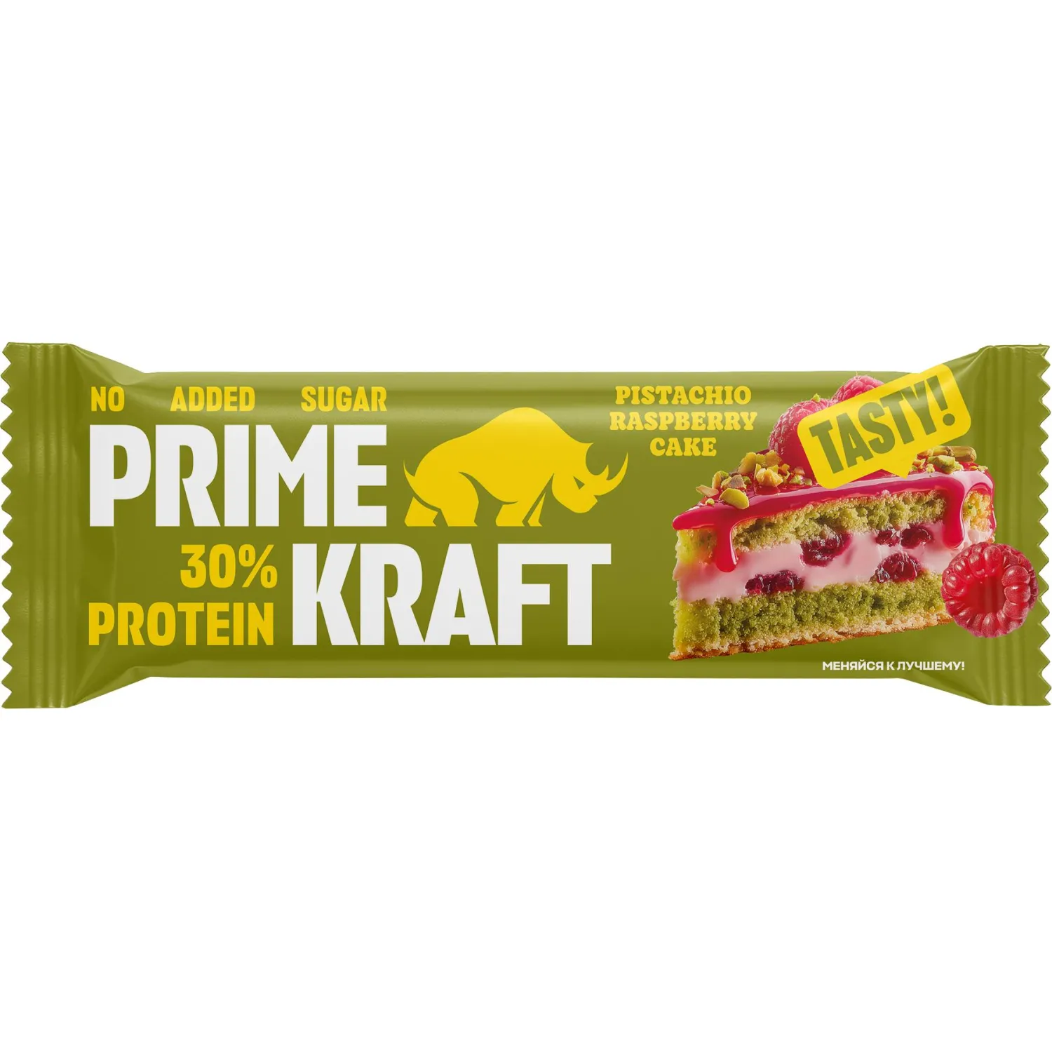 Батончик PRIMEKRAFT Фисташково-малиновый торт с выс содерж бел, 40гx15шт/уп - фото 3