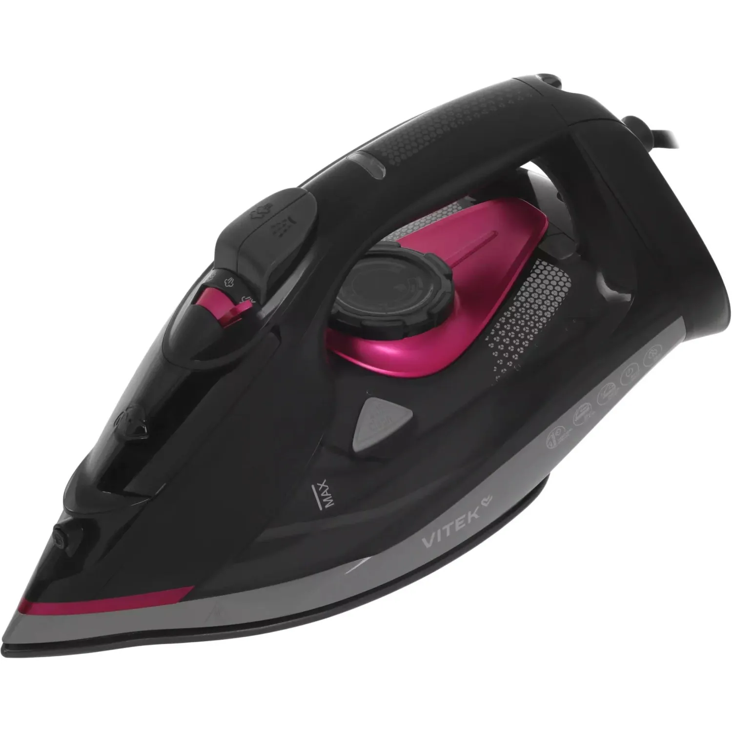 Утюг Vitek VT-IRN1203 2400Вт черный - фото 1
