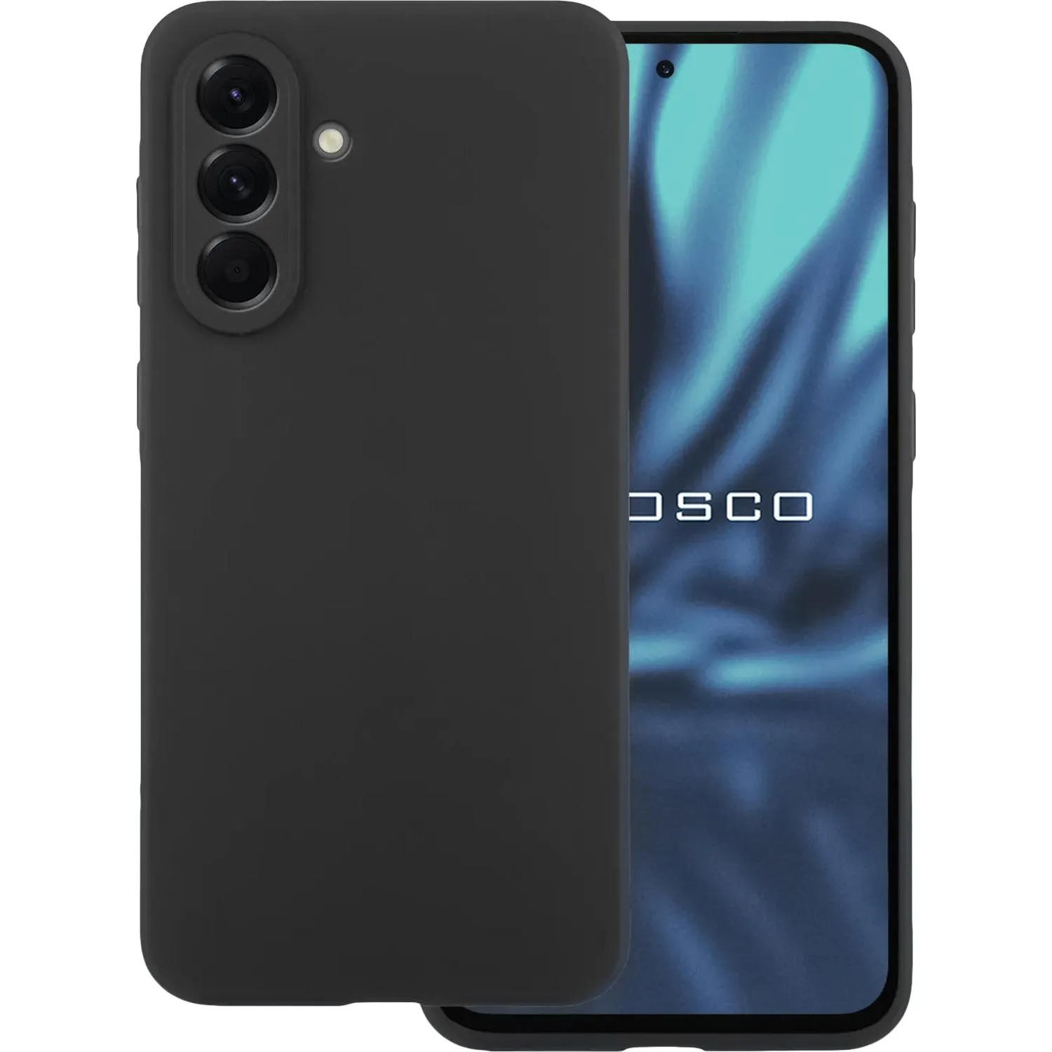 Чехол для Samsung Galaxy A36 ROSCO, тонкий с матовым покрытием , черный - фото 1
