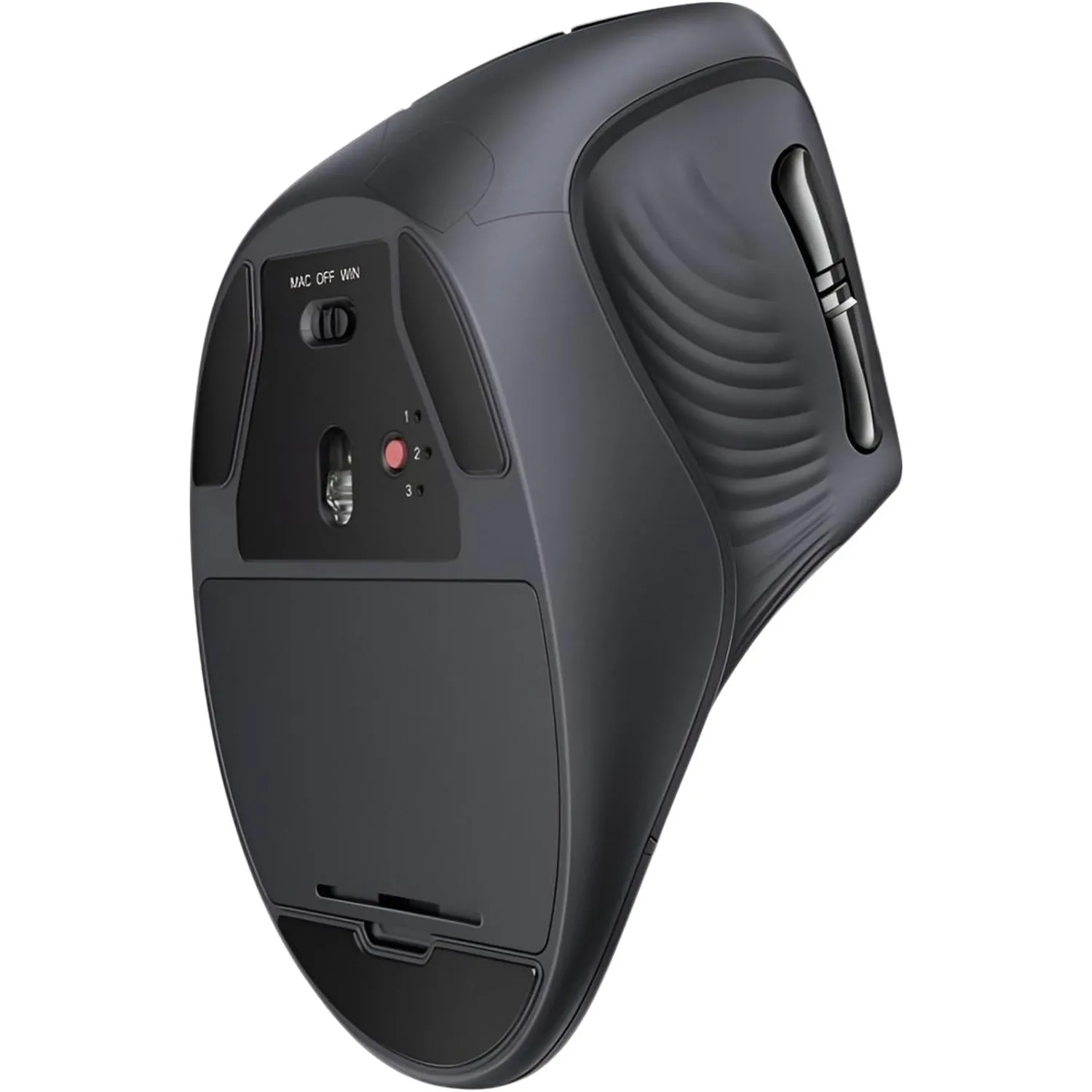 Мышь компьютерная UGREEN MU008S(85081)беспр.вертик Multi-mode 2.4GHz&BT чер - фото 4