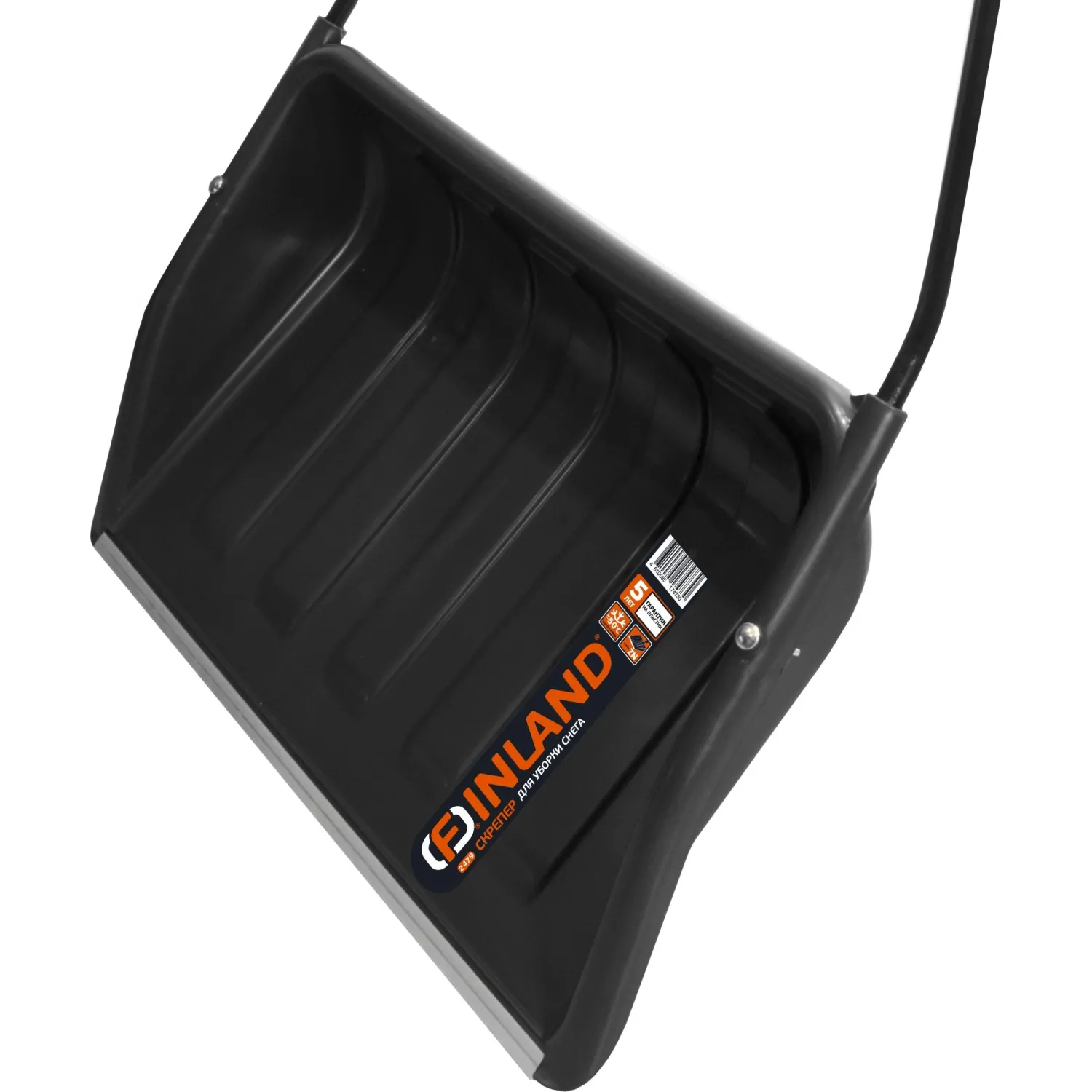 Скрепер для снега FINLAND 700х470 мм, пластиковый, изогнутая рукоятка_2479 - фото 3