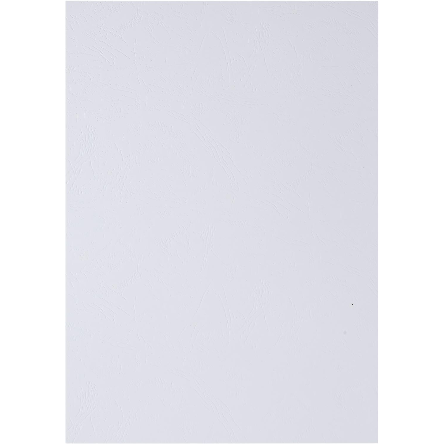 Обложки для переплета картонные Promega office бел.кожаА4,230г/м2,100шт/уп. Обложки для переплета картонные Promega office бел.кожаА4,230г/м2,100шт/уп. - фото 2