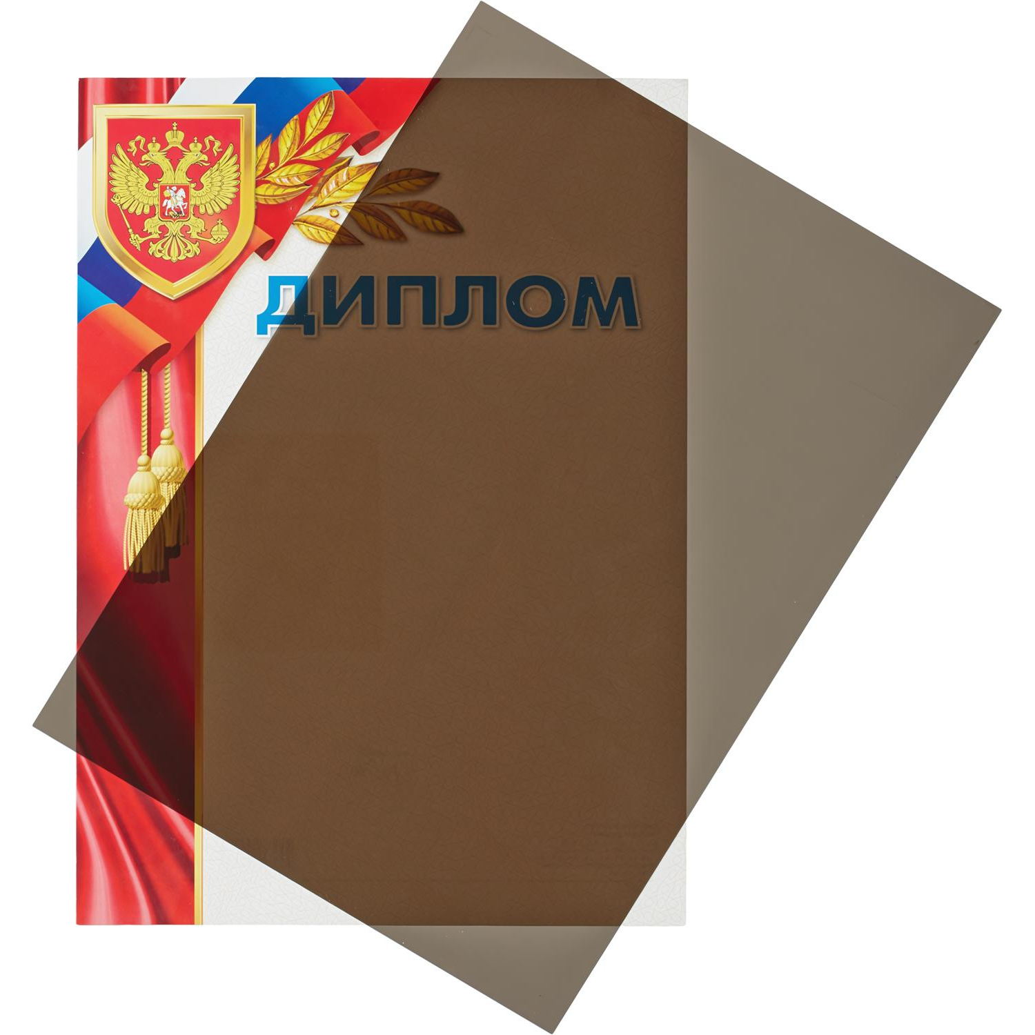 Обложки для переплета пластиковые Promega office дымчА4,200мкм,100шт/уп. - фото 3