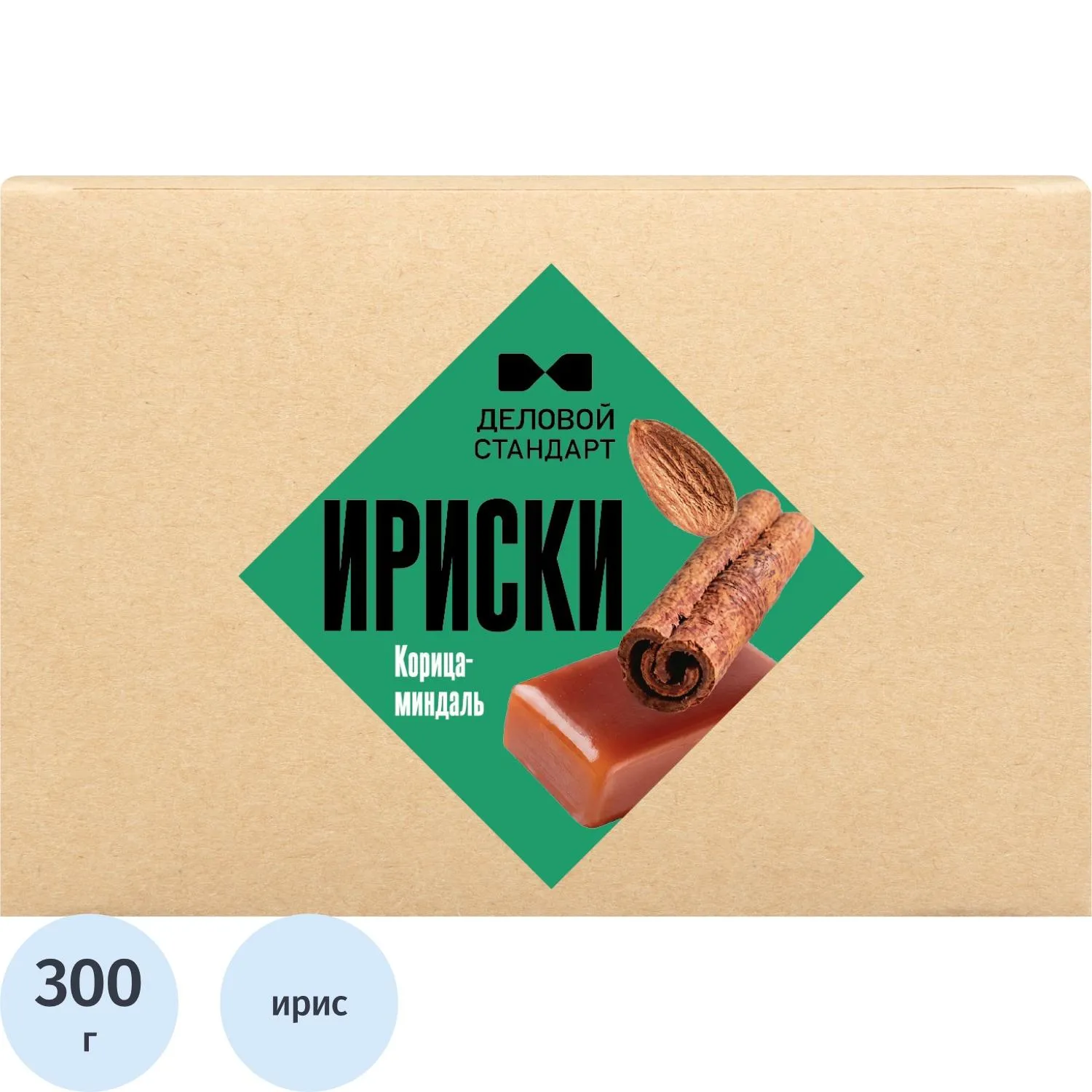 Ирис Деловой стандарт Корица-Миндаль  20гx15шт/уп - фото 1