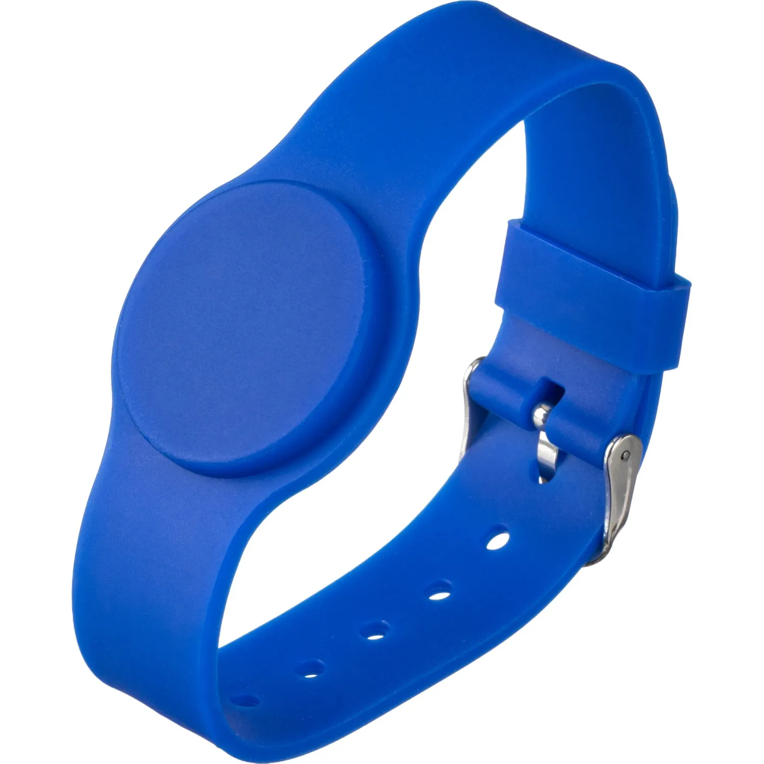 Браслет доступа (RFID-браслет) Bigtech Mifare 1К, с застежкой син(40шт/уп) - фото 1
