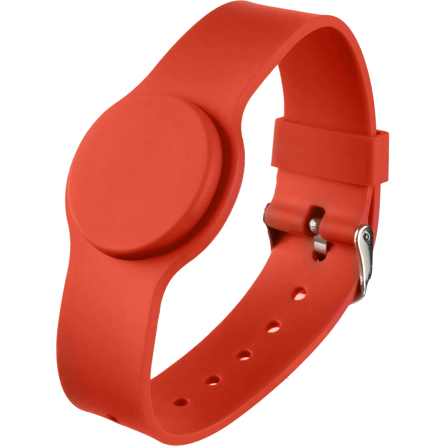 Браслет доступа (RFID-браслет) Bigtech EM-Marine, с застежк.красн(40шт/уп) - фото 1