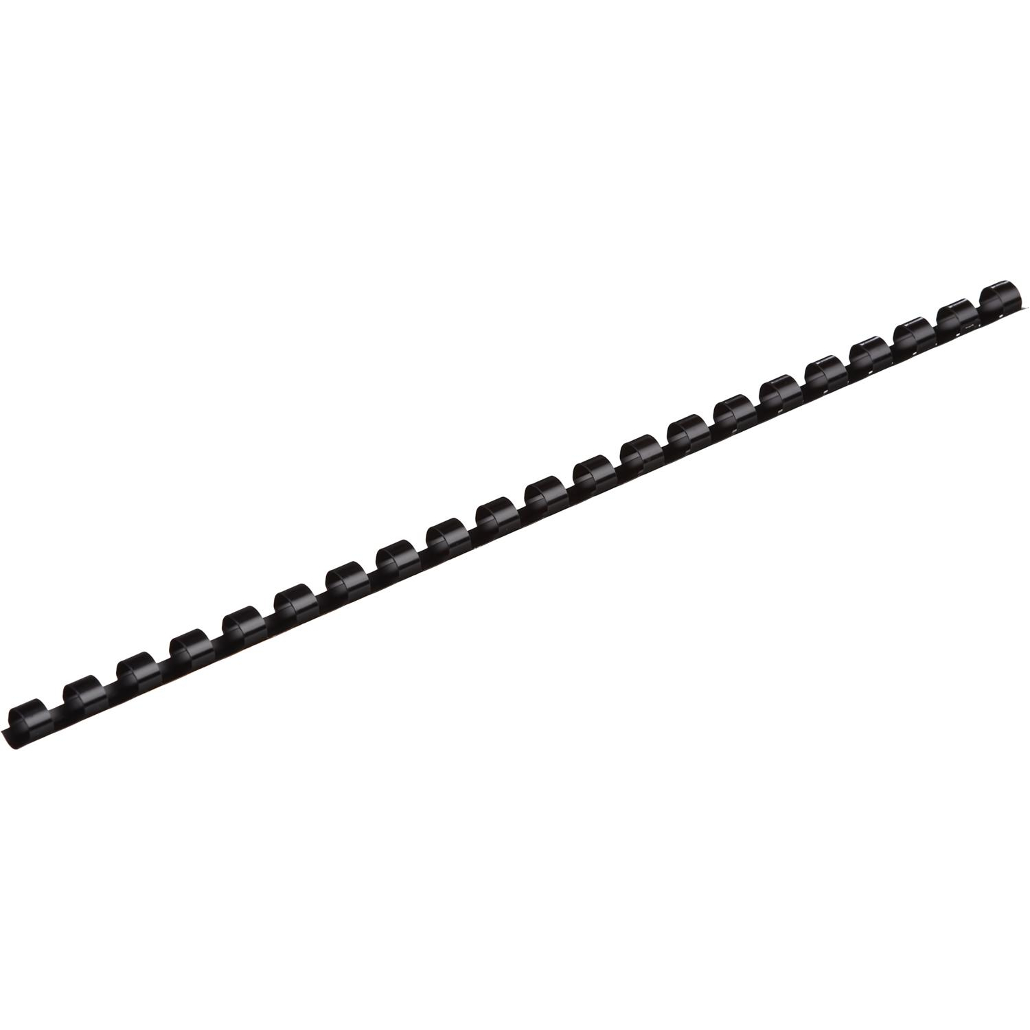 Пружины для переплета пластиковые Promega office 8мм черные 100шт/уп. - фото 2