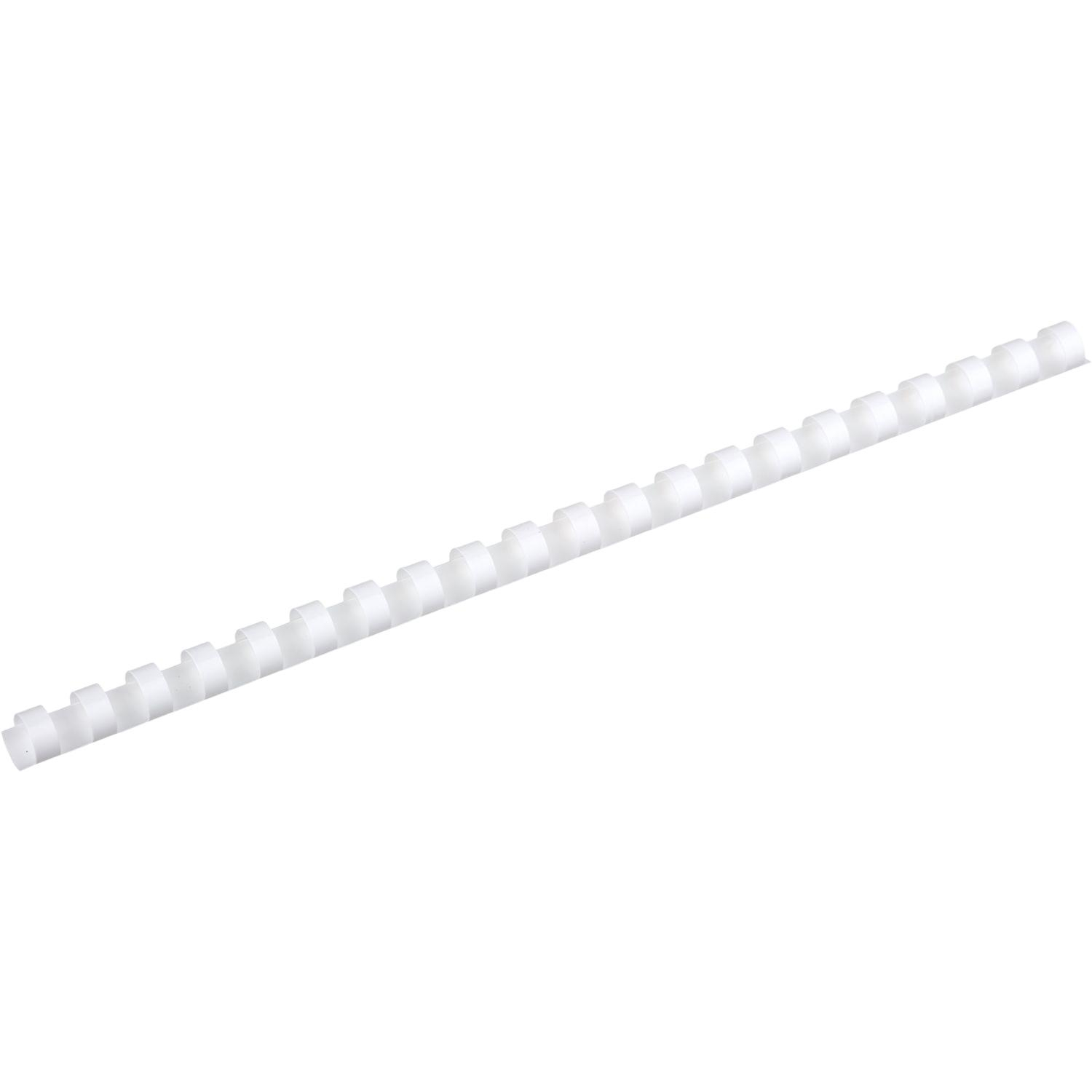 Пружины для переплета пластиковые Promega office 12мм белые 100шт/уп. Пружины для переплета пластиковые Promega office 12мм белые 100шт/уп. - фото 2