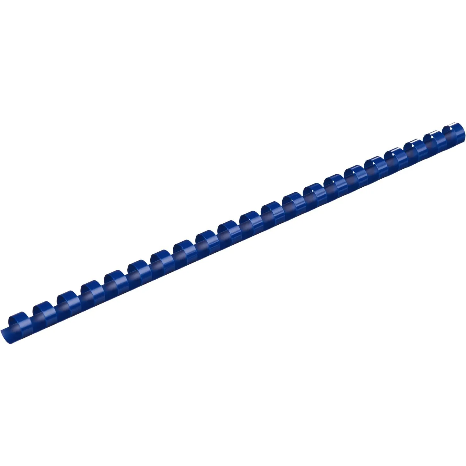 Пружины для переплета пластиковые Promega office 12мм синие 100шт/уп. - фото 2