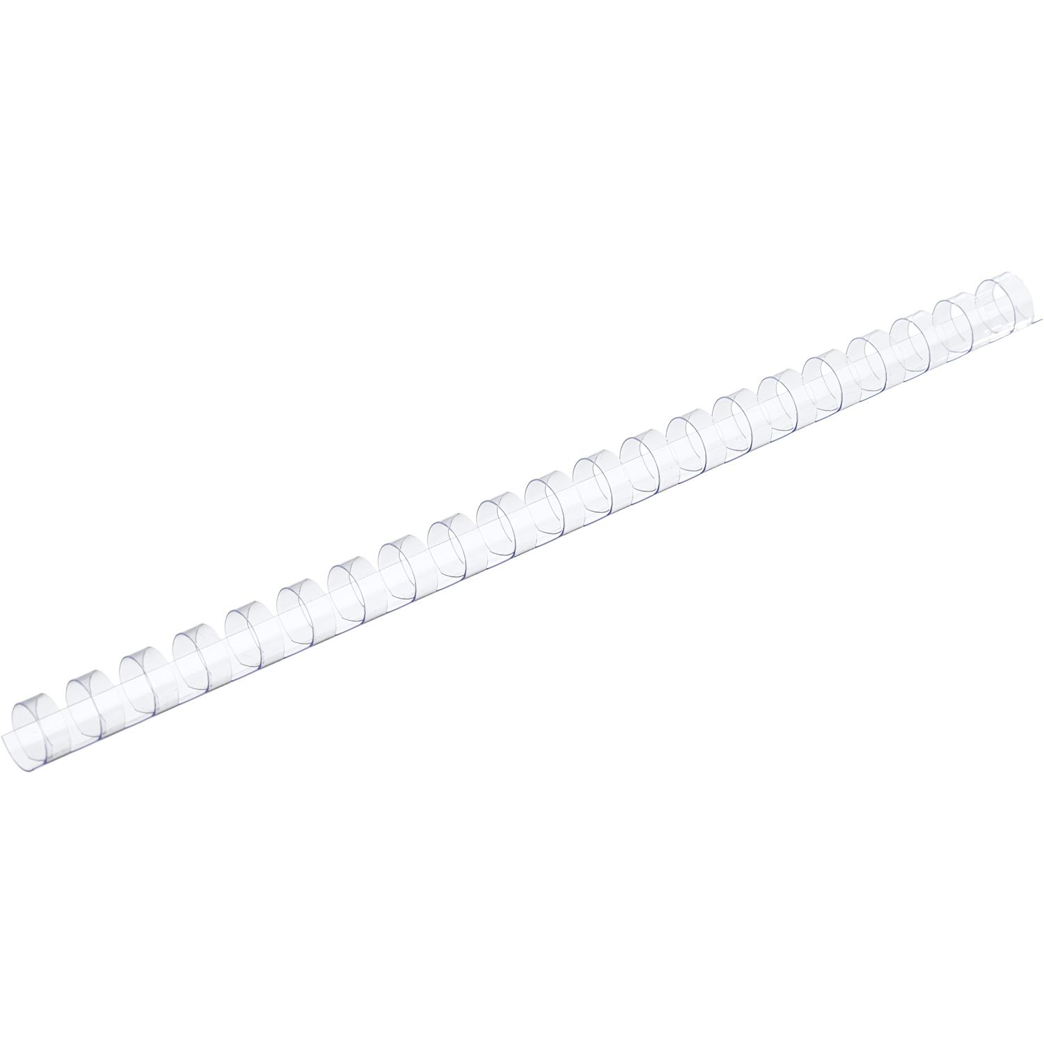 Пружины для переплета пластиковые Promega office 14мм прозр. 100шт/уп. Пружины для переплета пластиковые Promega office 14мм прозр. 100шт/уп. - фото 2