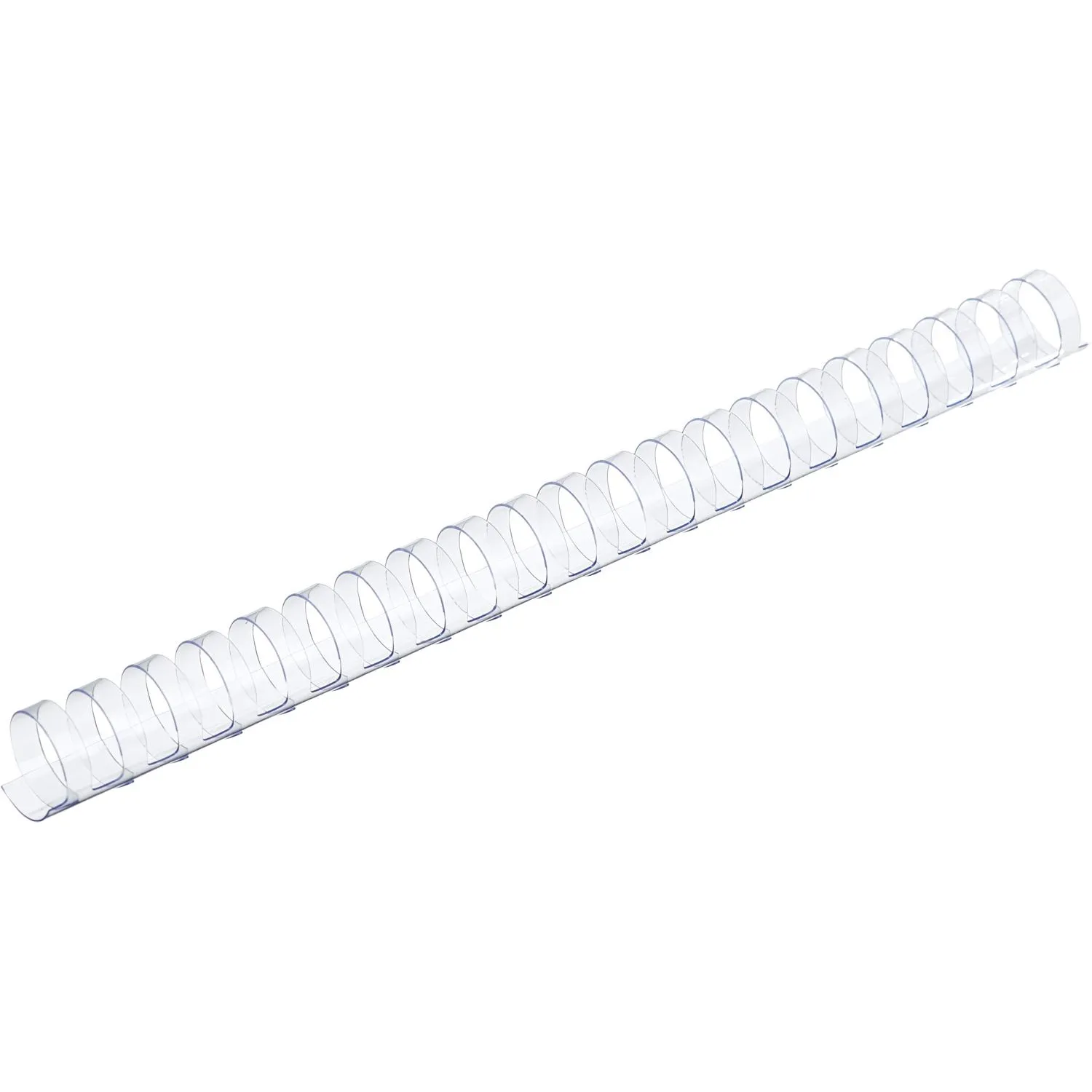 Пружины для переплета пластиковые Promega office 22мм прозр. 50шт/уп. - фото 2