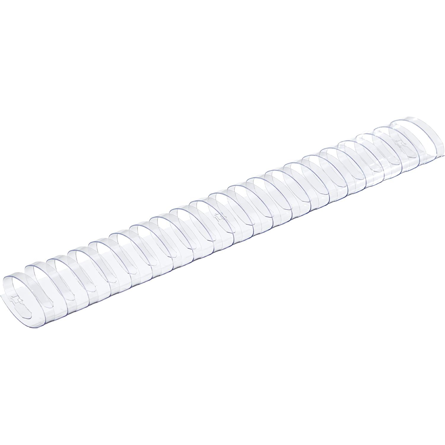 Пружины для переплета пластиковые Promega office 45мм прозр. 50шт/уп. - фото 2