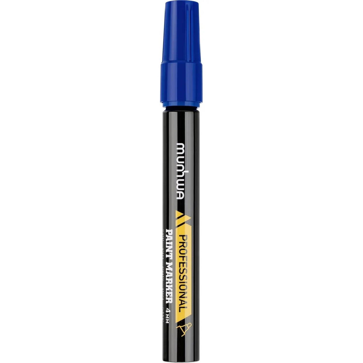 Маркер -краска MunHwa Professional Paint Marker синяя, 4мм, нитро-основа - фото 3