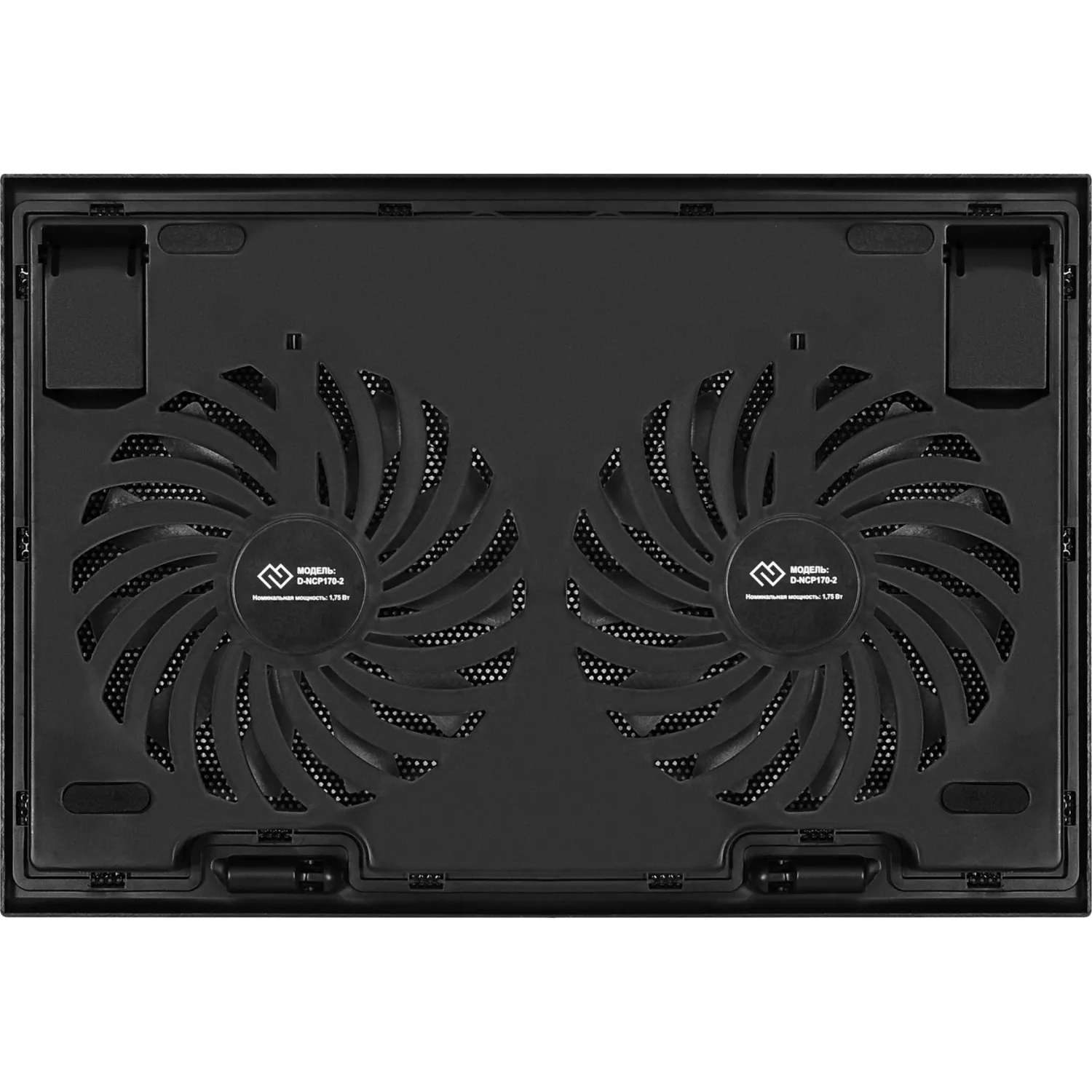 Подставка для ноутб. Digma D-NCP170-2 (D-NCP170-2)17USB FAN черн - фото 3