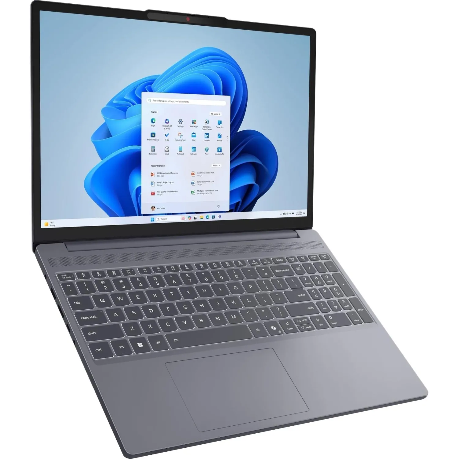 Ноутбук Lenovo IP Slim 3 15IRH10(83K100MLLK)i5-13420H/16Gb/512Gb/15.3/NoOS - фото 10