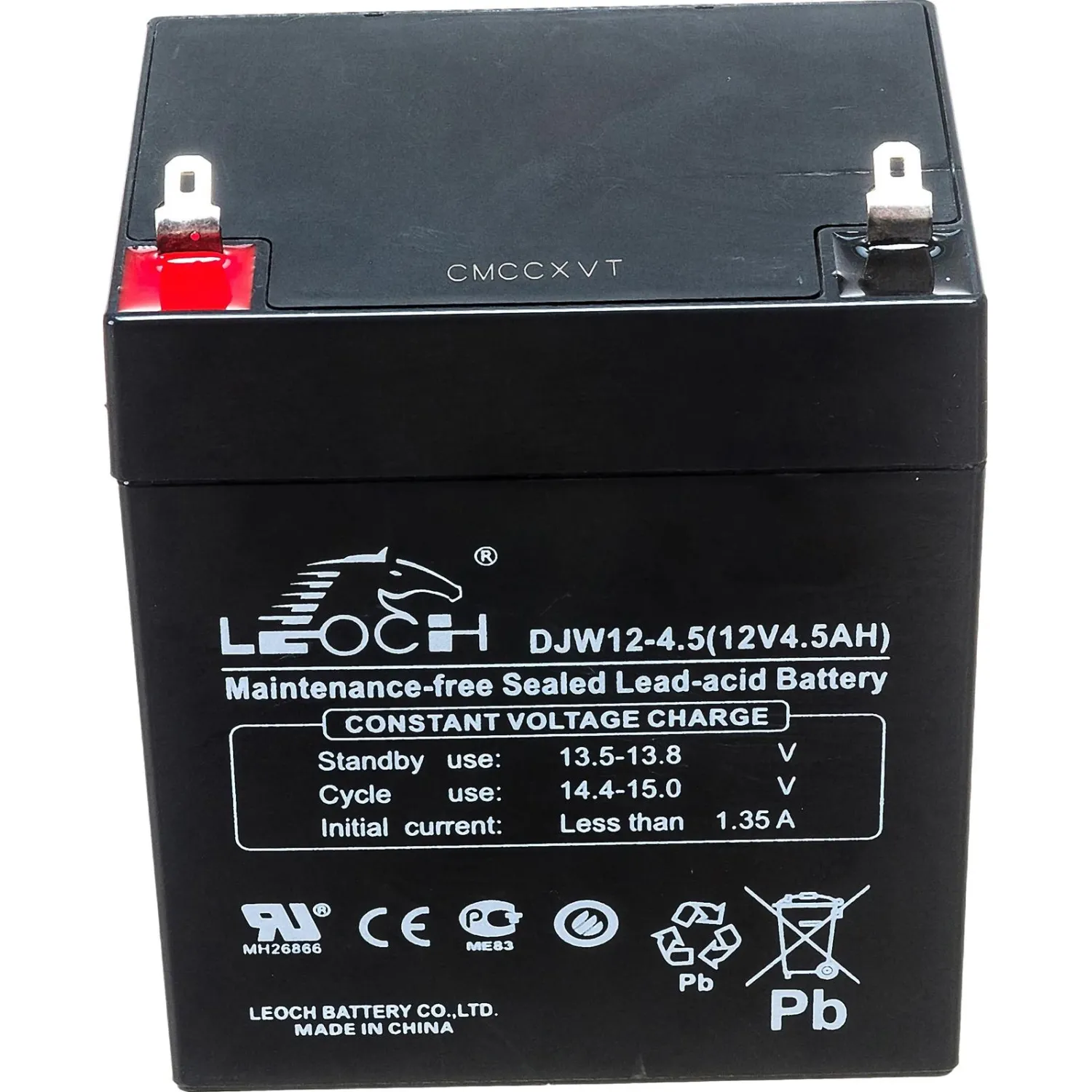Батарея для ИБП LEOCH DJW12-5.4 F2 12В 5.4А.ч - фото 4