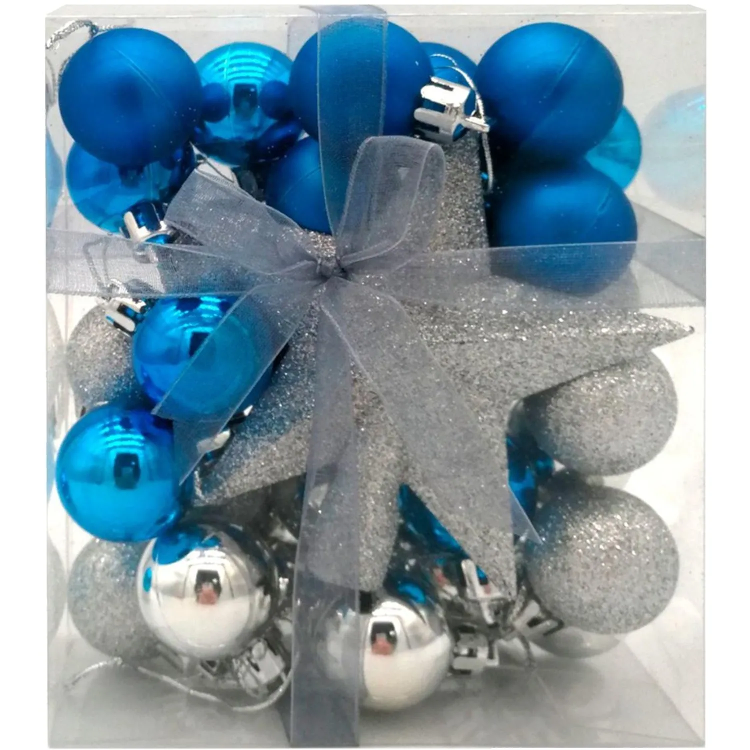 Игрушка новогодняя полистирол, набор 30 штук 5x14x12см 92909 - фото 1