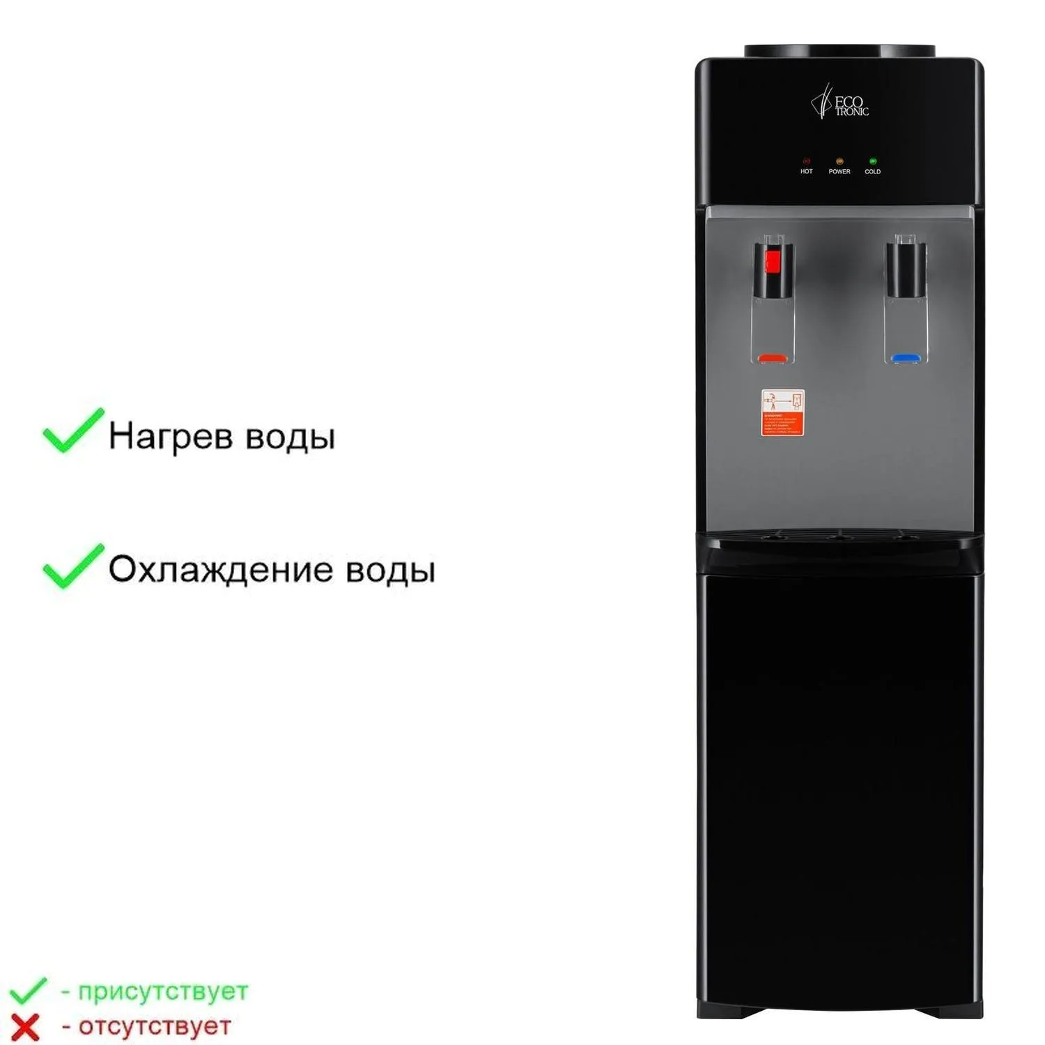 Кулер Ecotronic A4-LE black  - фото 5