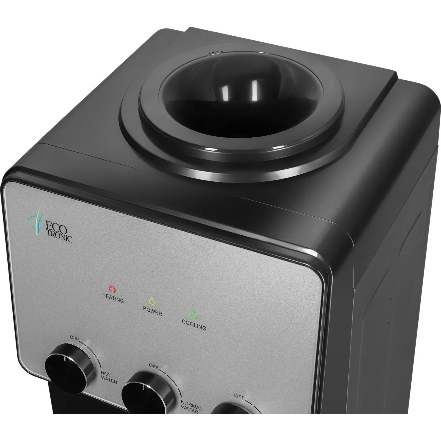 Кулер Ecotronic K26-LCE black-silver  - фото 4